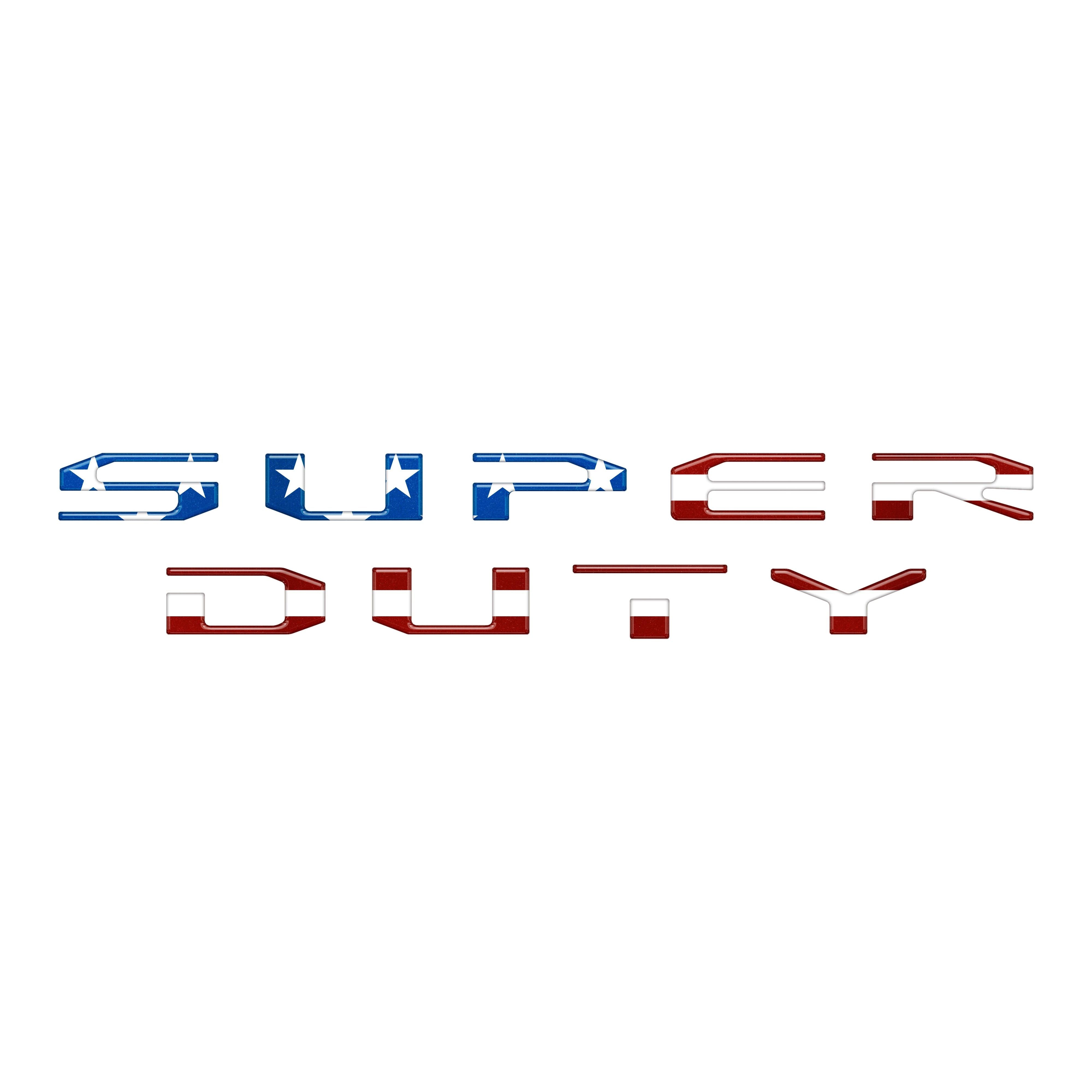 Glovebox Letters Fits 2023-2026 Ford Super Duty