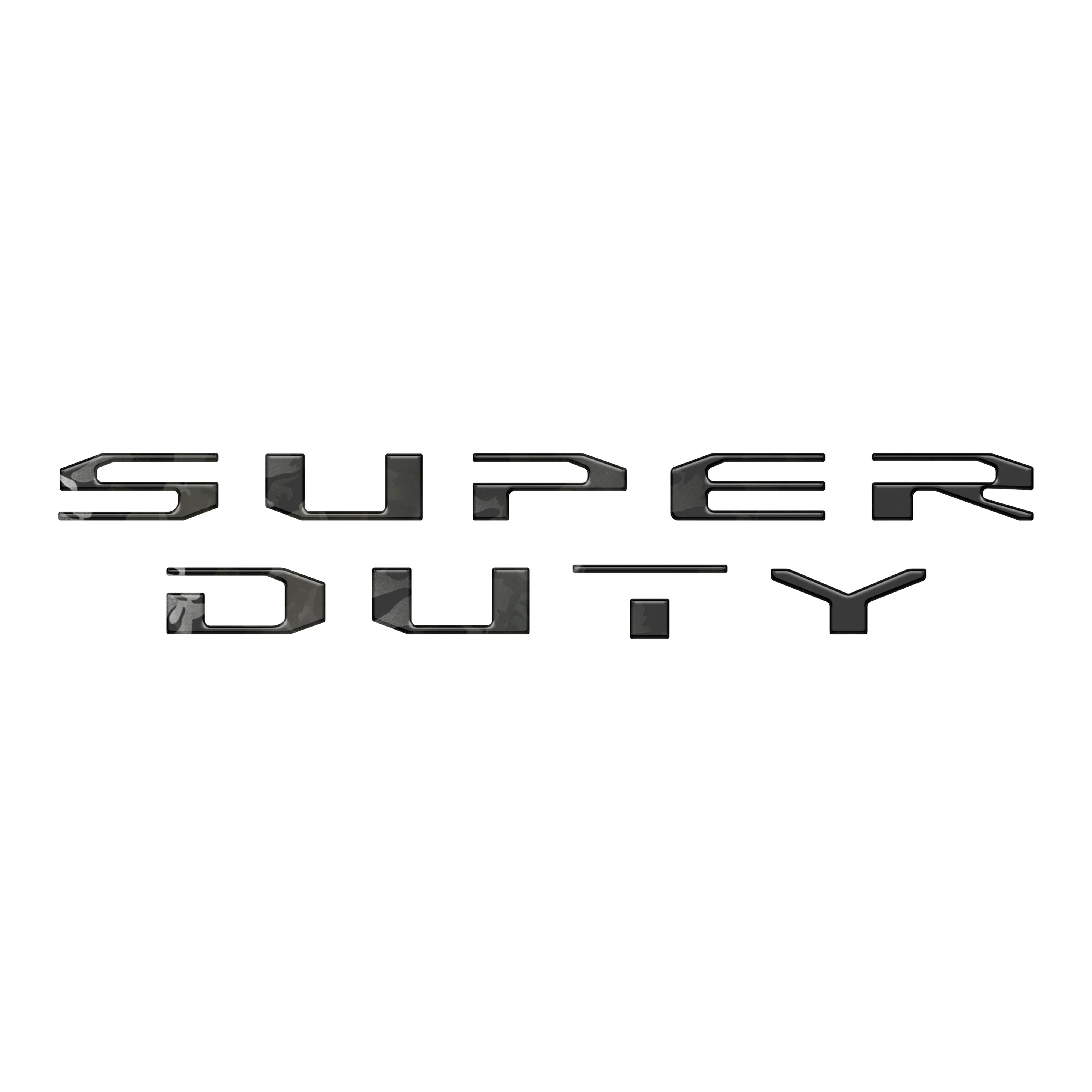 Glovebox Letters Fits 2023-2026 Ford Super Duty