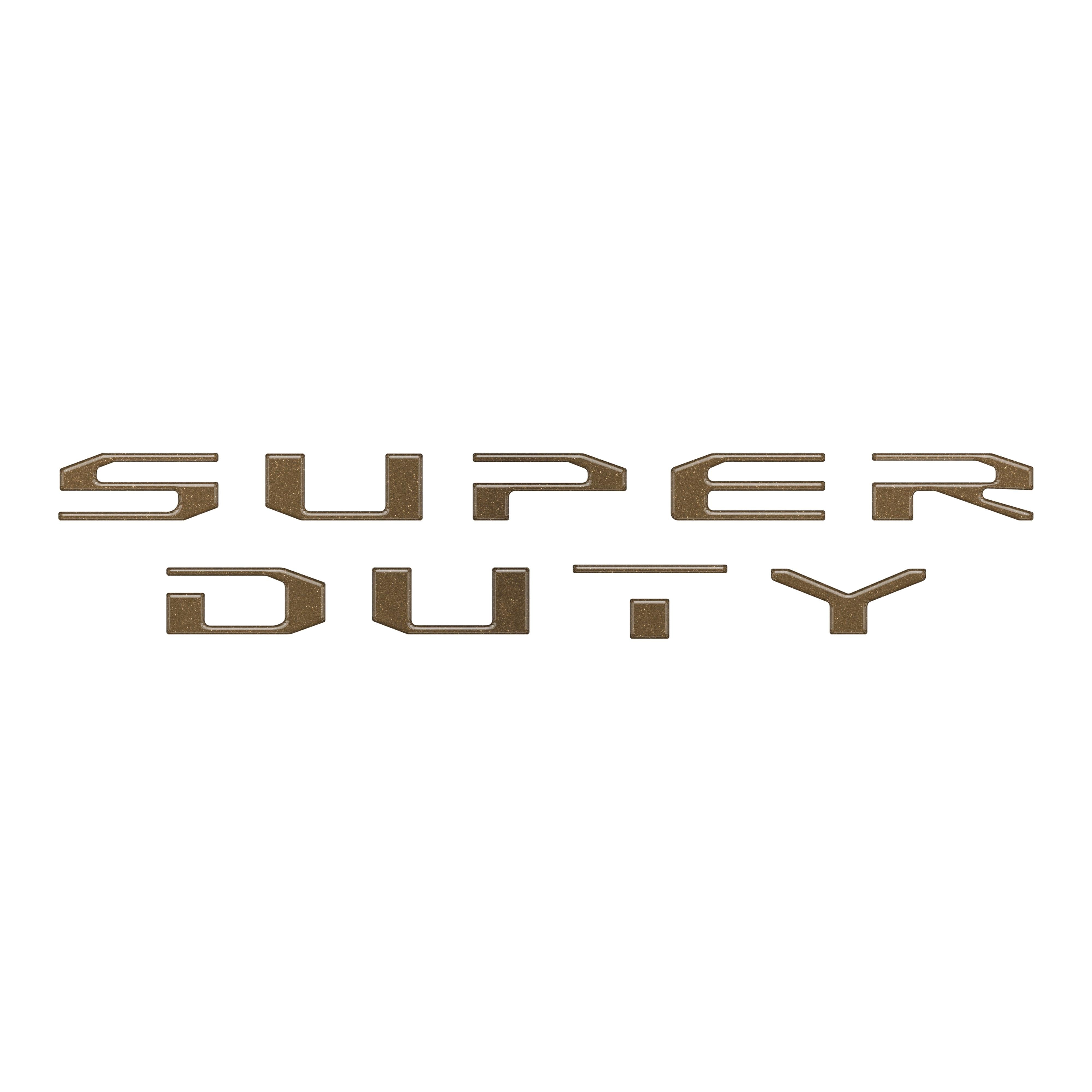 Glovebox Letters Fits 2023-2026 Ford Super Duty