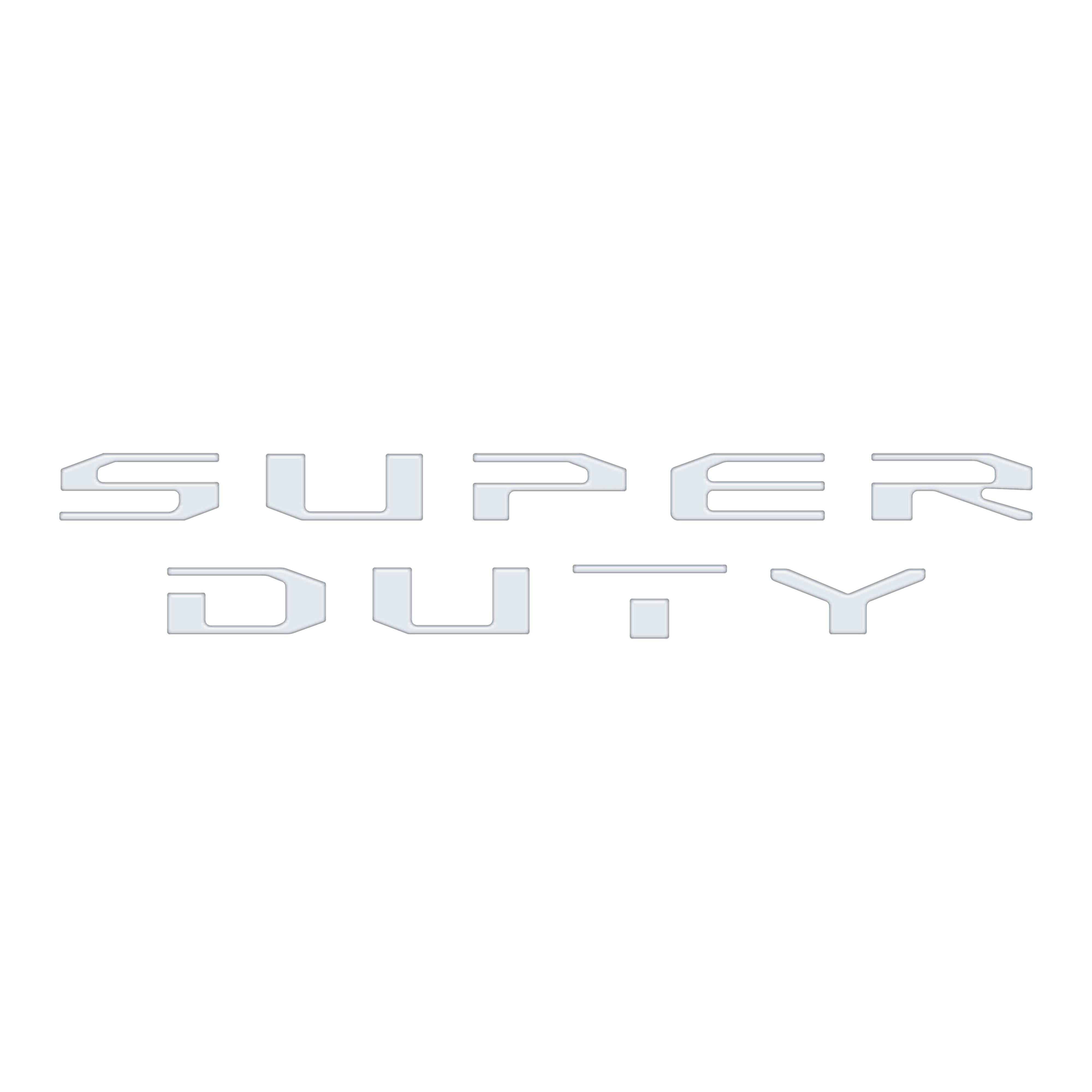 Glovebox Letters Fits 2023-2026 Ford Super Duty