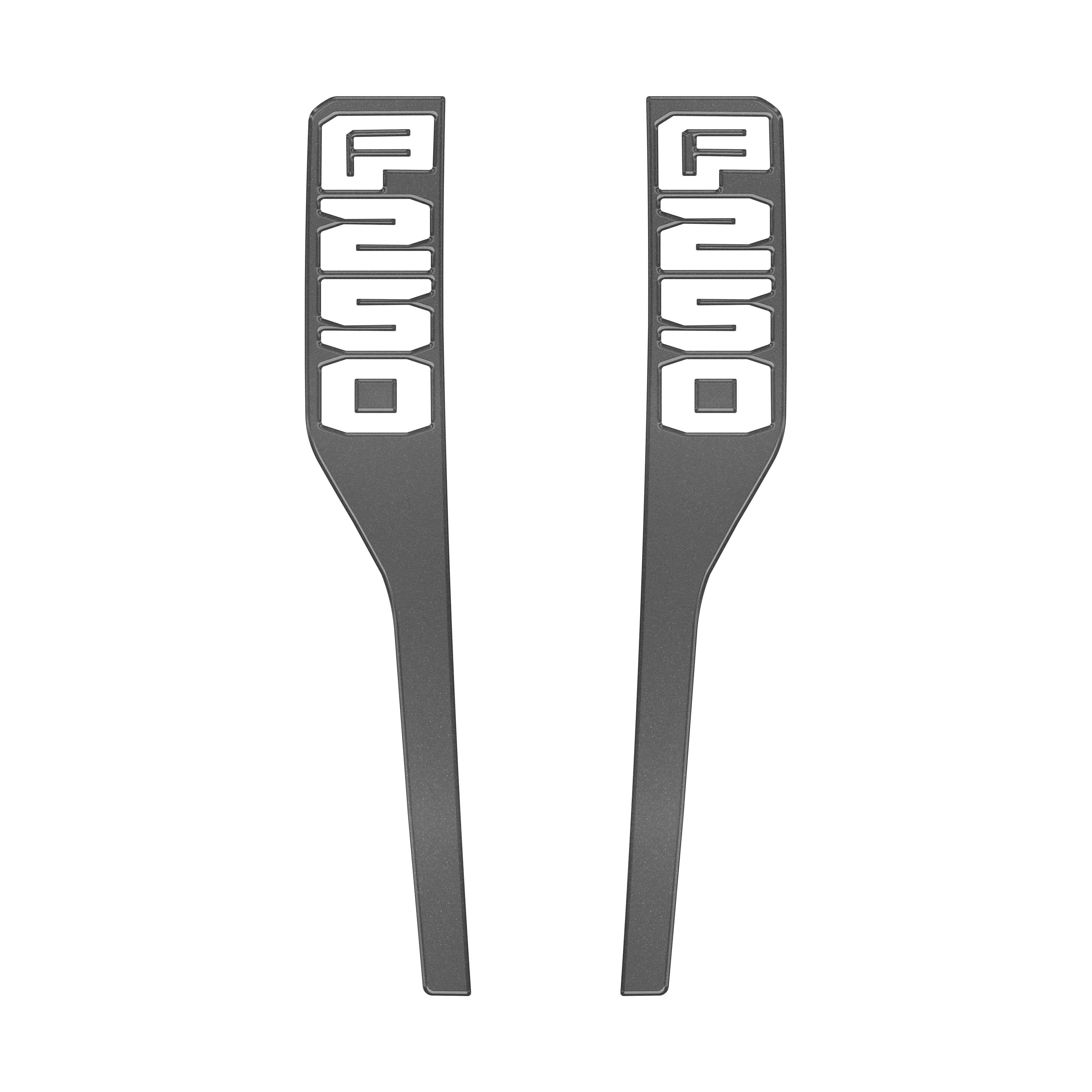 Front Fender Emblem Overlays Fits 2023-2026 Ford Super Duty