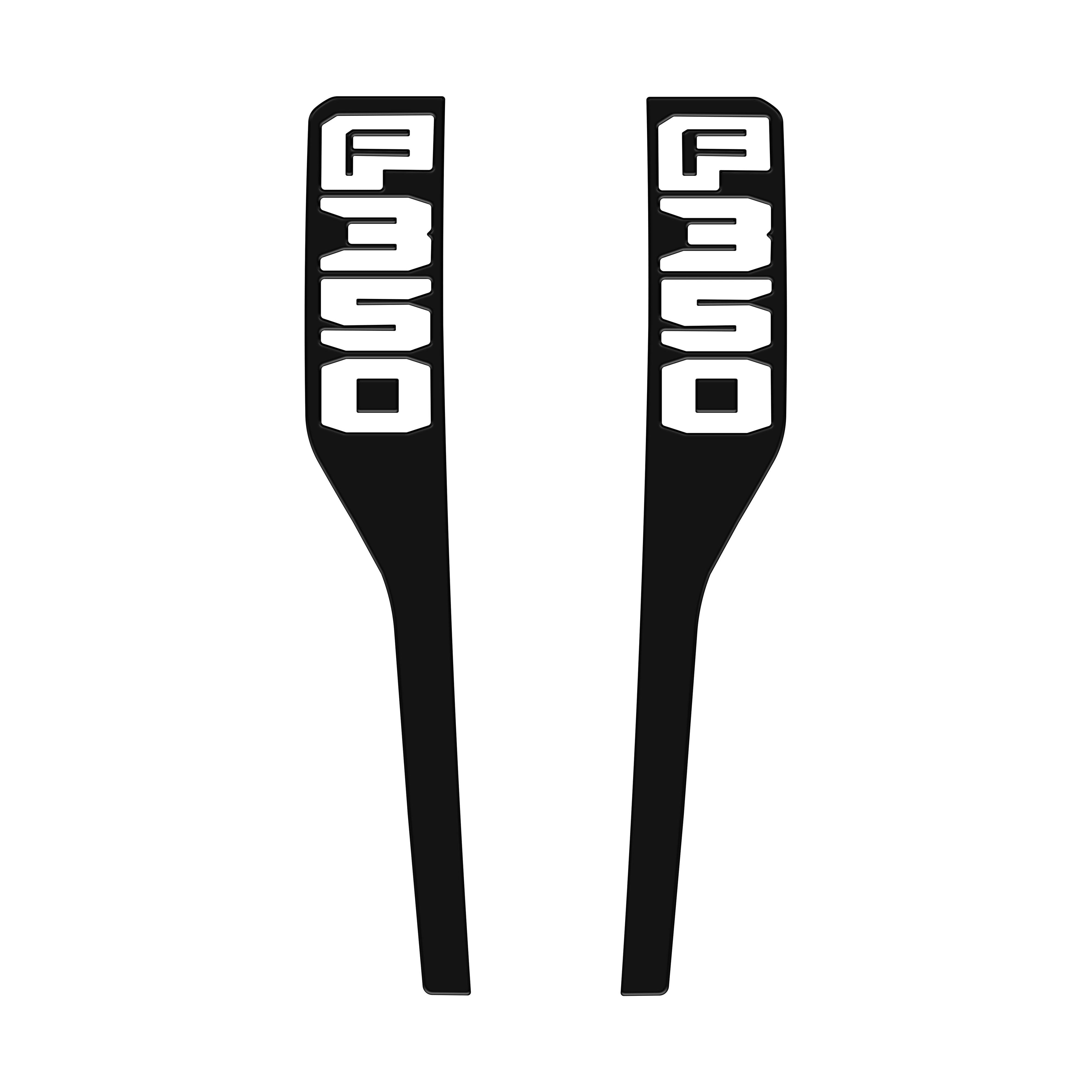 Front Fender Emblem Overlays Fits 2023-2026 Ford Super Duty