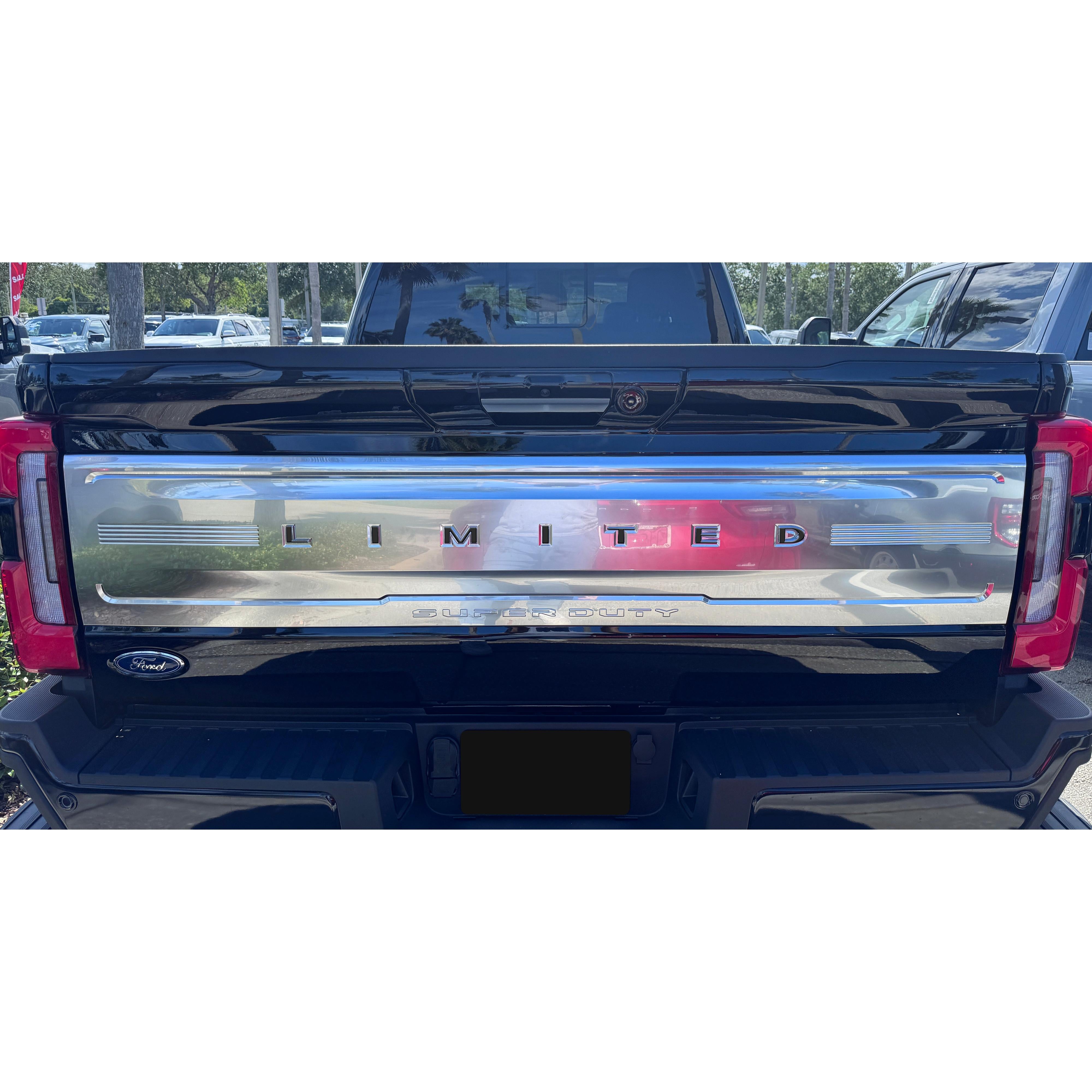 Limited Tailgate Letter Overlays Fits 2023-2026 Ford Super Duty Limited
