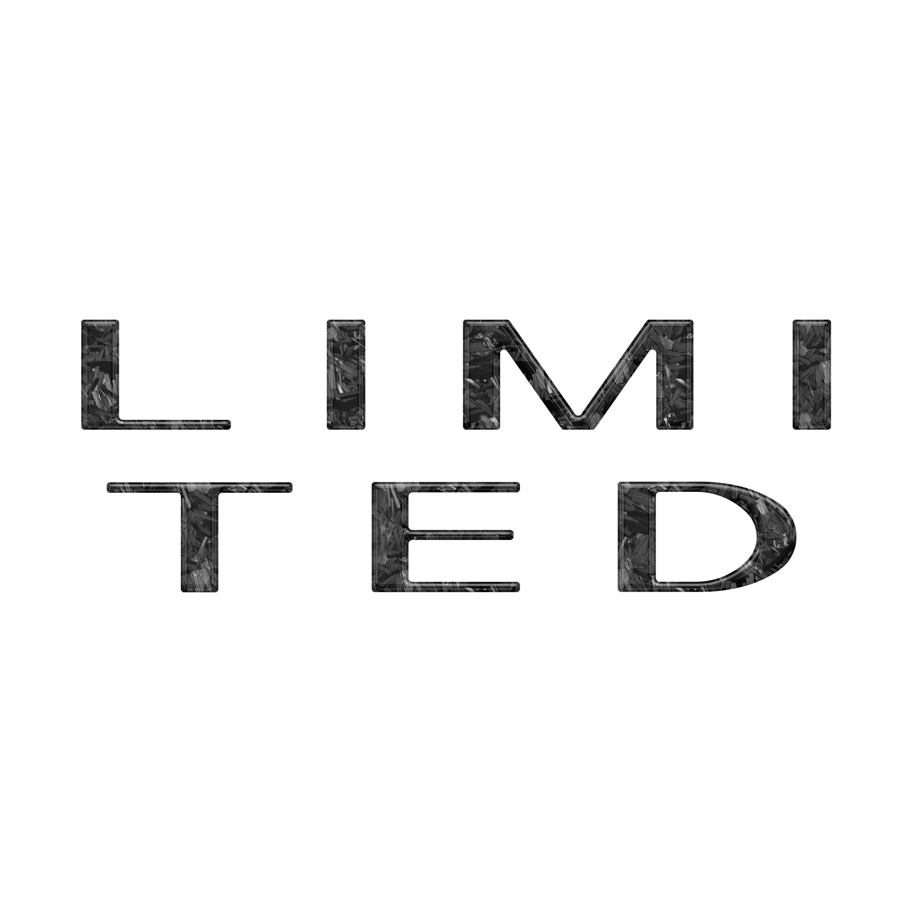 Limited Tailgate Letter Overlays Fits 2023-2026 Ford Super Duty Limited