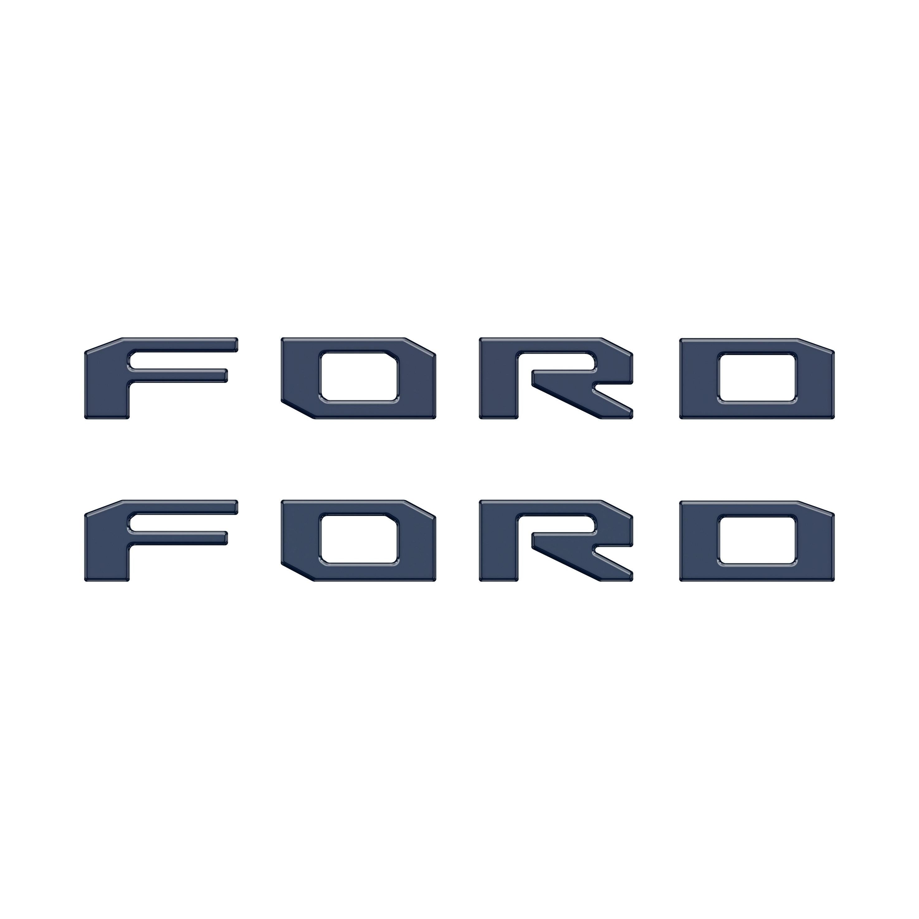 Running Board Letters Fits 2023-2026 Ford Super Duty & F-150 Crew Cab