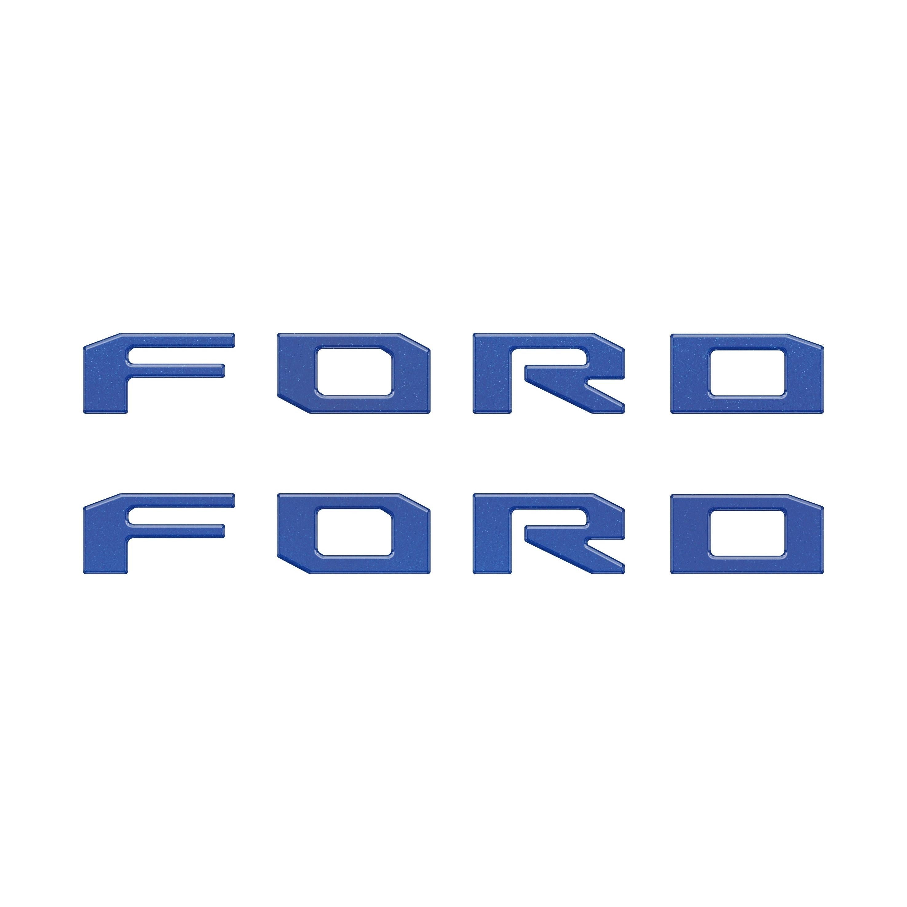 Running Board Letters Fits 2023-2026 Ford Super Duty & F-150 Crew Cab