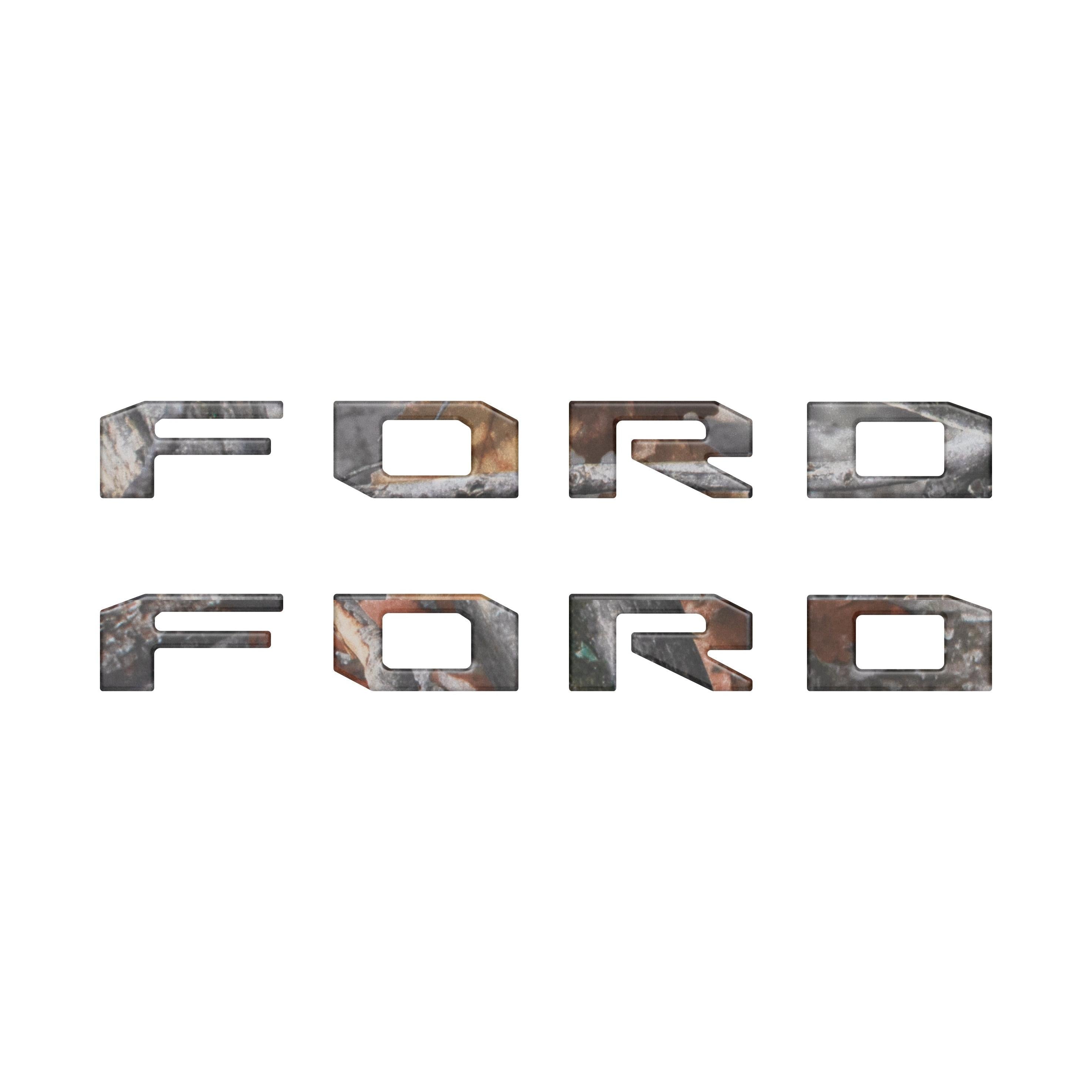Running Board Letters Fits 2023-2026 Ford Super Duty & F-150 Crew Cab