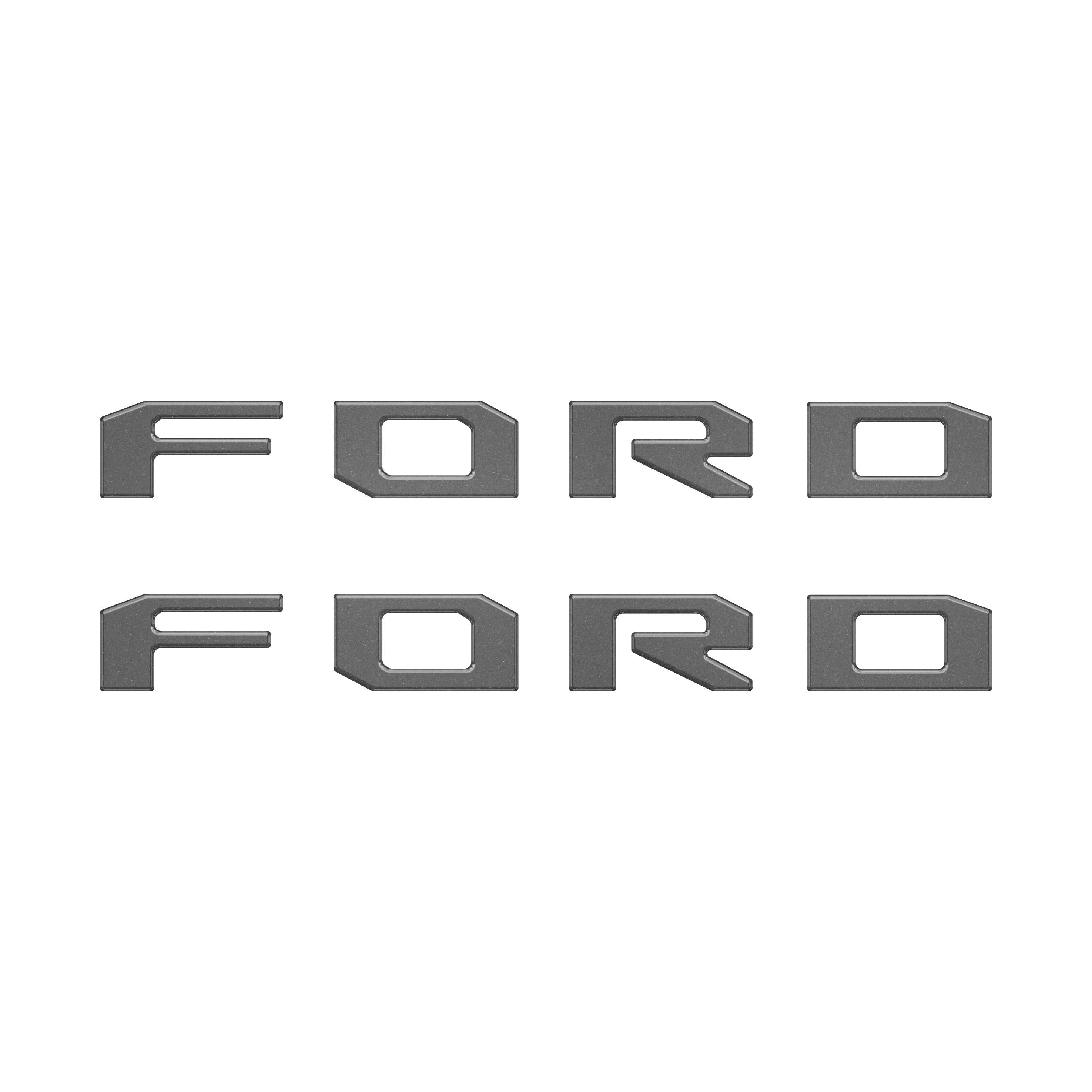 Running Board Letters Fits 2023-2026 Ford Super Duty & F-150 Crew Cab