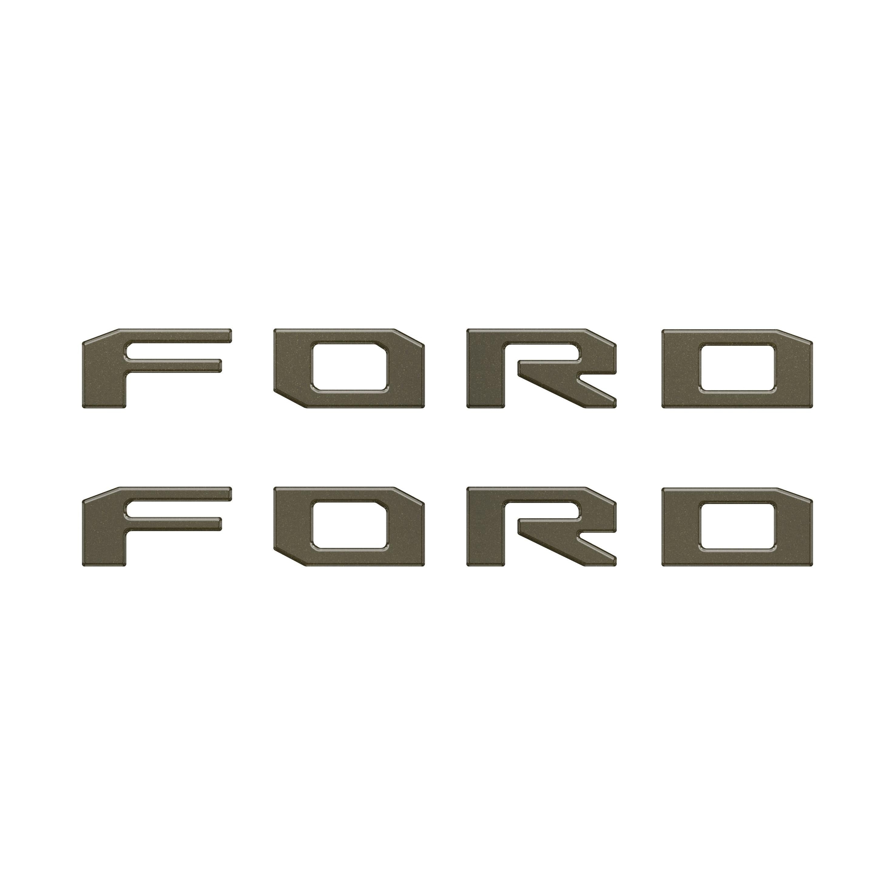 Running Board Letters Fits 2023-2026 Ford Super Duty & F-150 Crew Cab