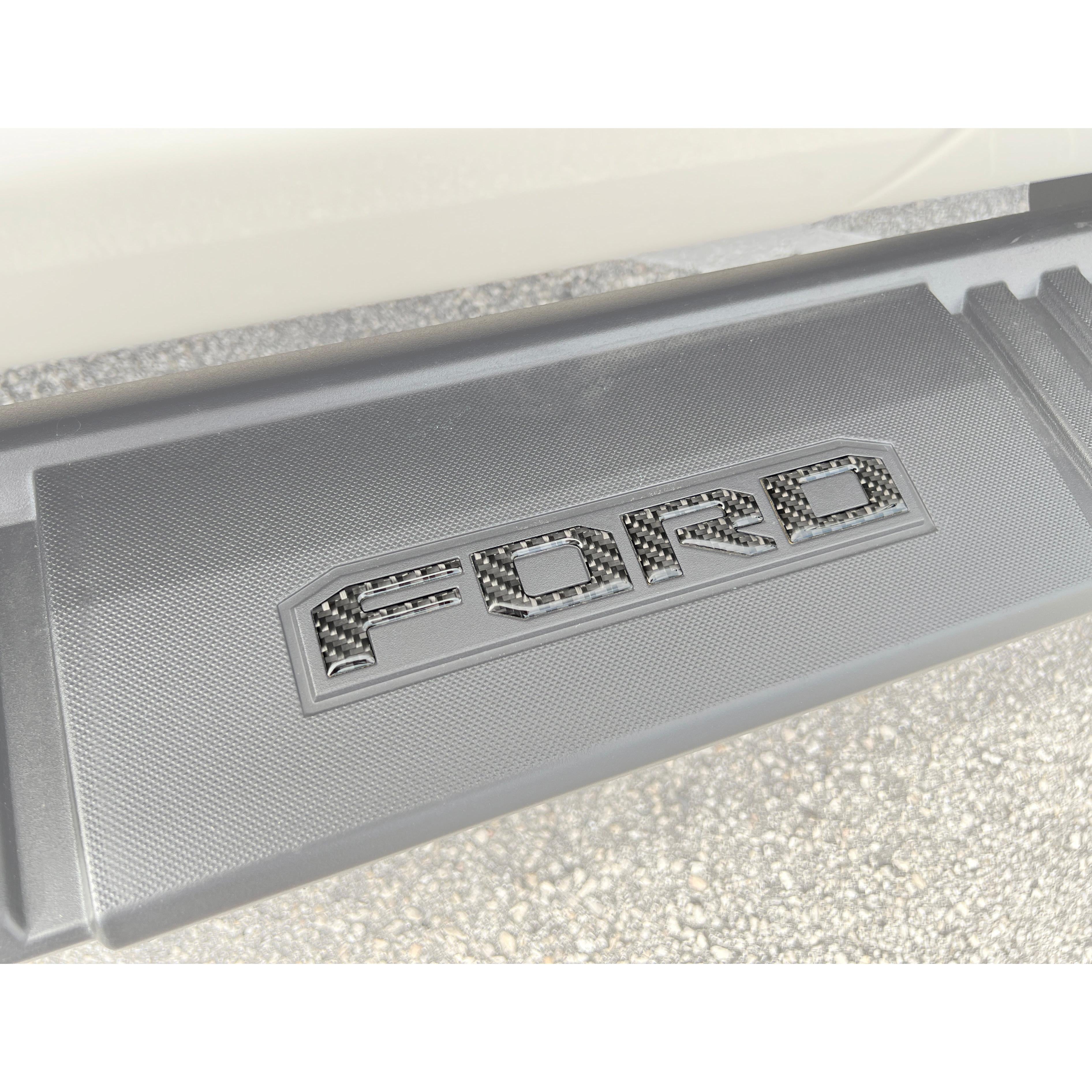 Running Board Letters Fits 2023-2026 Ford Super Duty & F-150 Crew Cab