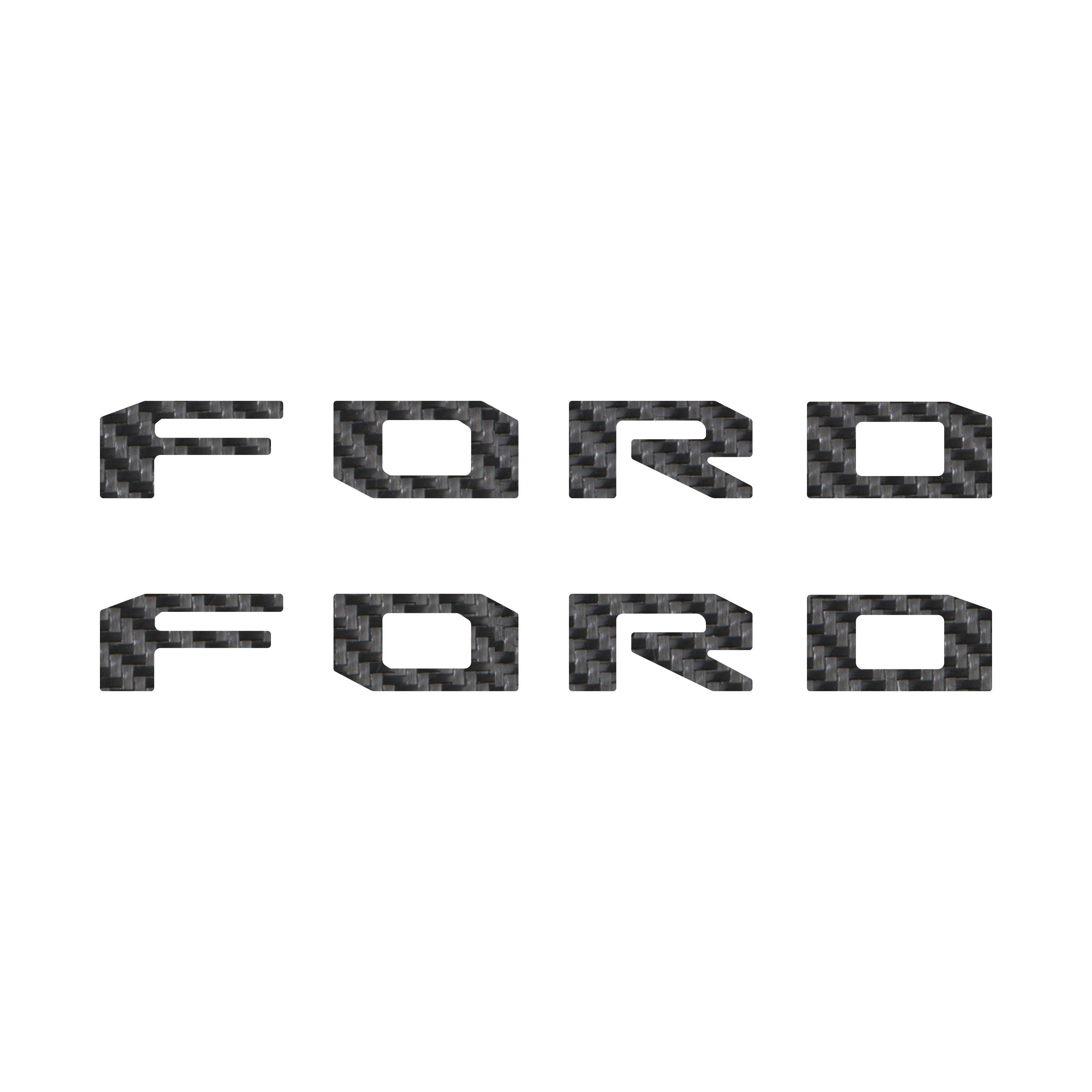 Running Board Letters Fits 2023-2026 Ford Super Duty & F-150 Crew Cab