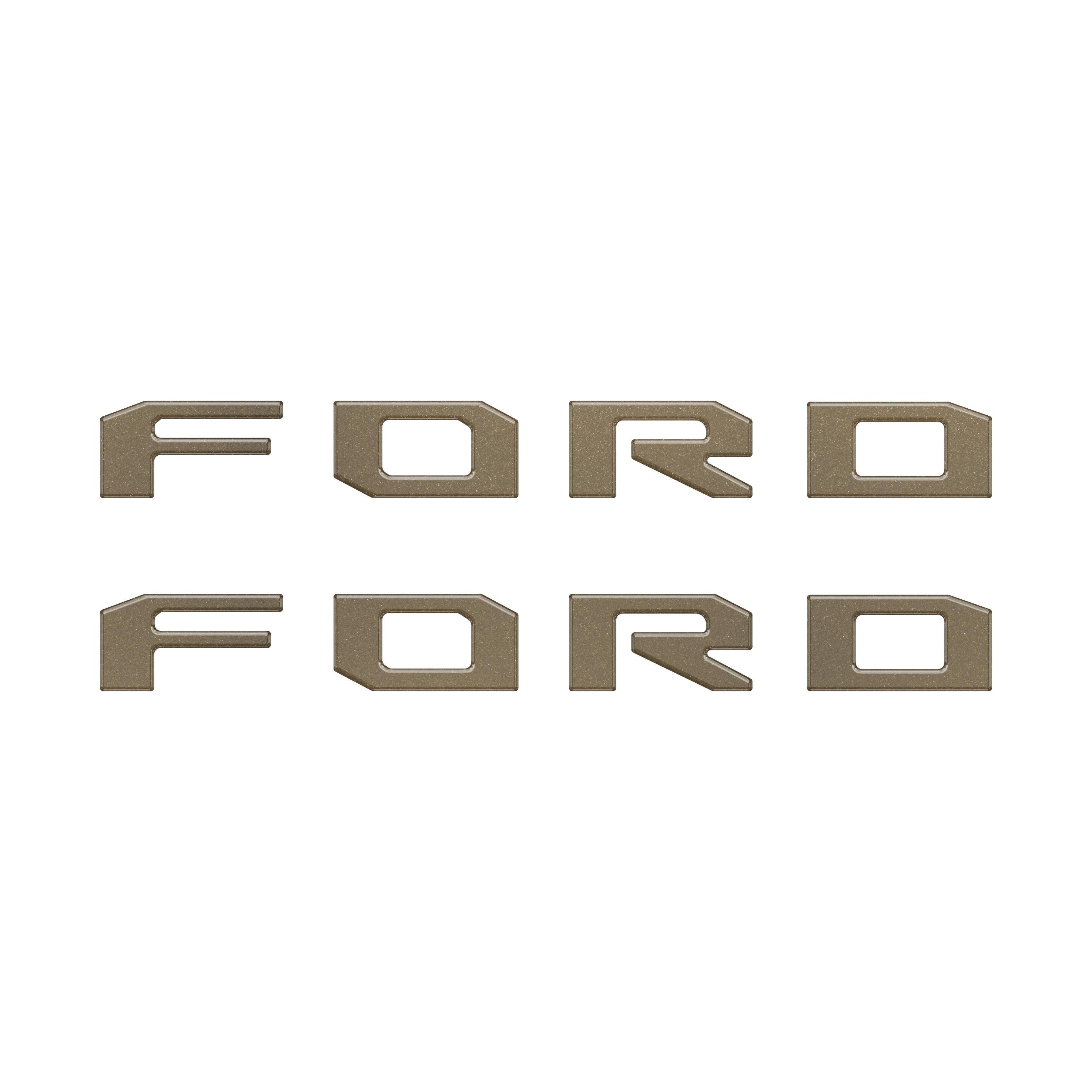 Running Board Letters Fits 2023-2026 Ford Super Duty & F-150 Crew Cab