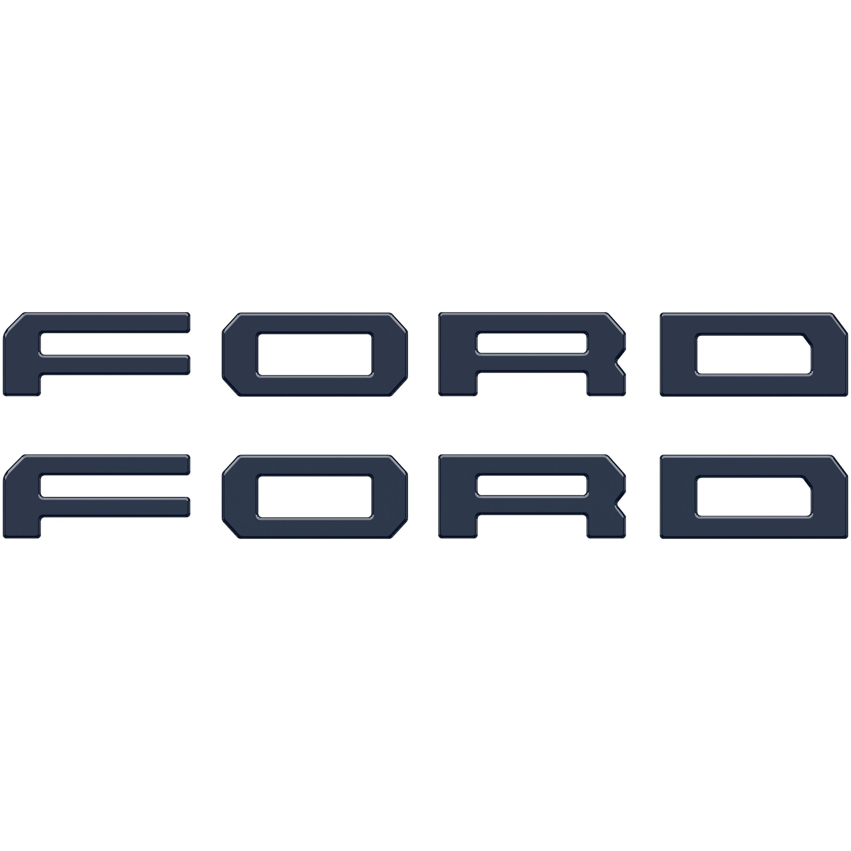 Running Board Letters Fits 2023-2026 Ford Super Duty & F-150 Crew Cab