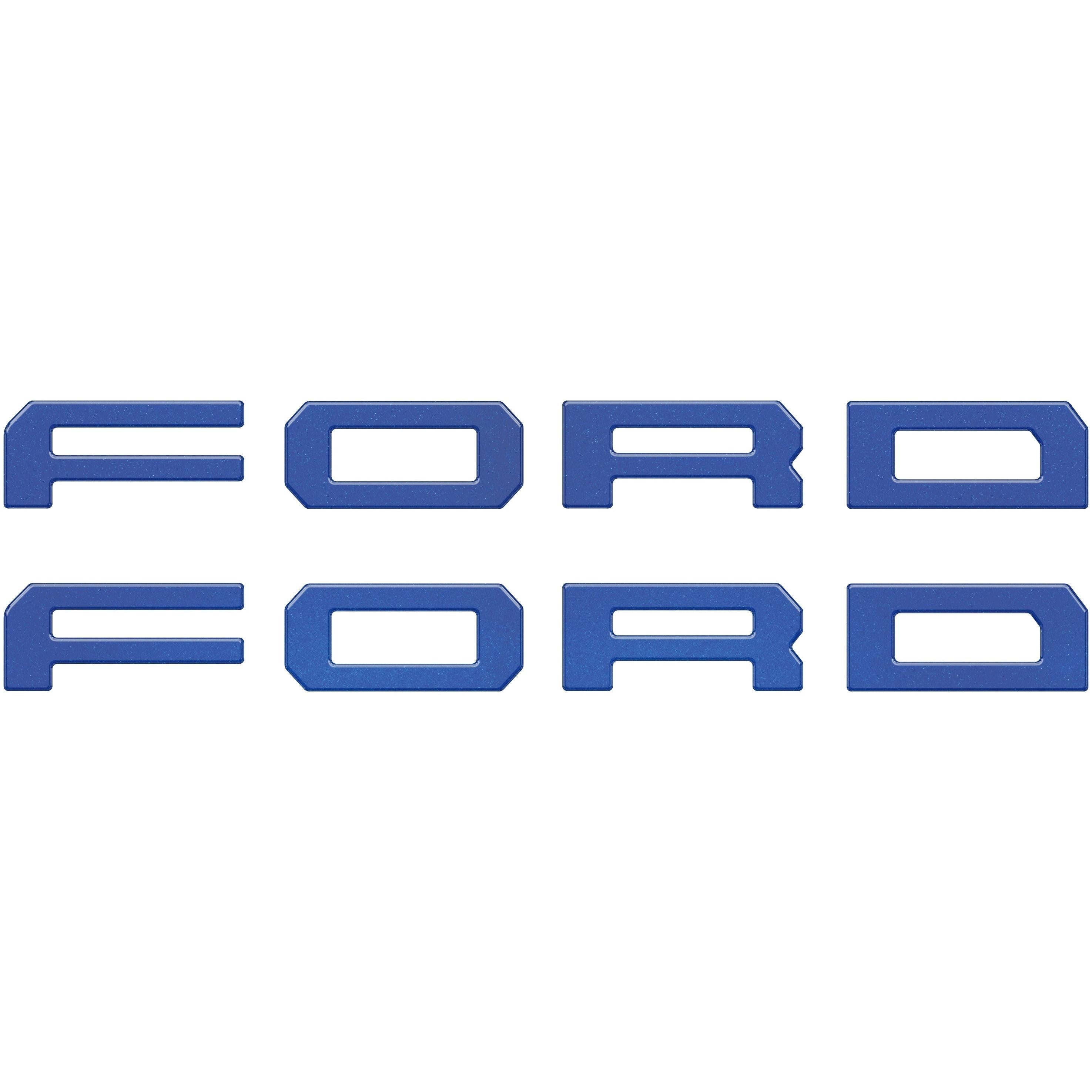 Running Board Letters Fits 2023-2026 Ford Super Duty & F-150 Crew Cab