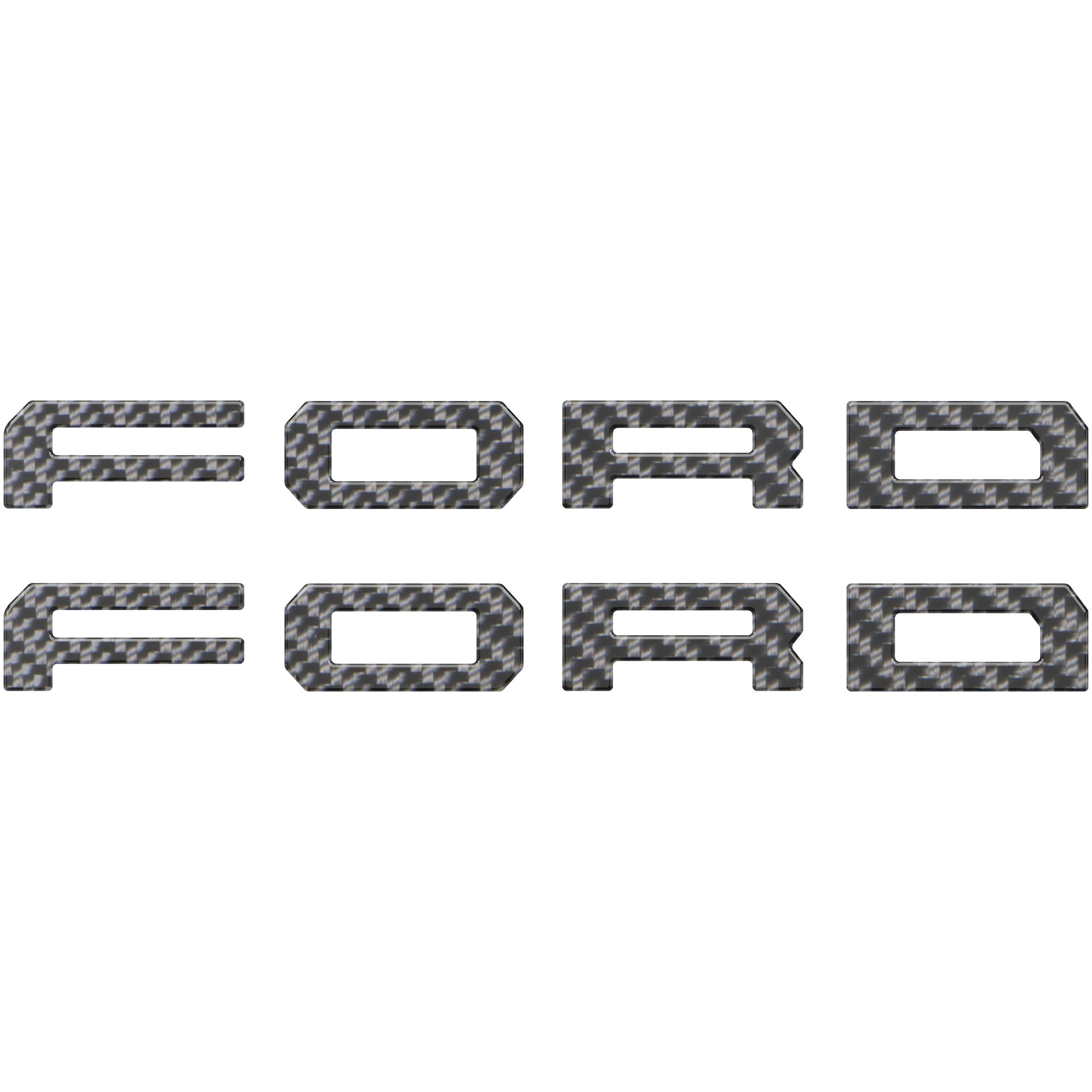 Running Board Letters Fits 2023-2026 Ford Super Duty & F-150 Crew Cab