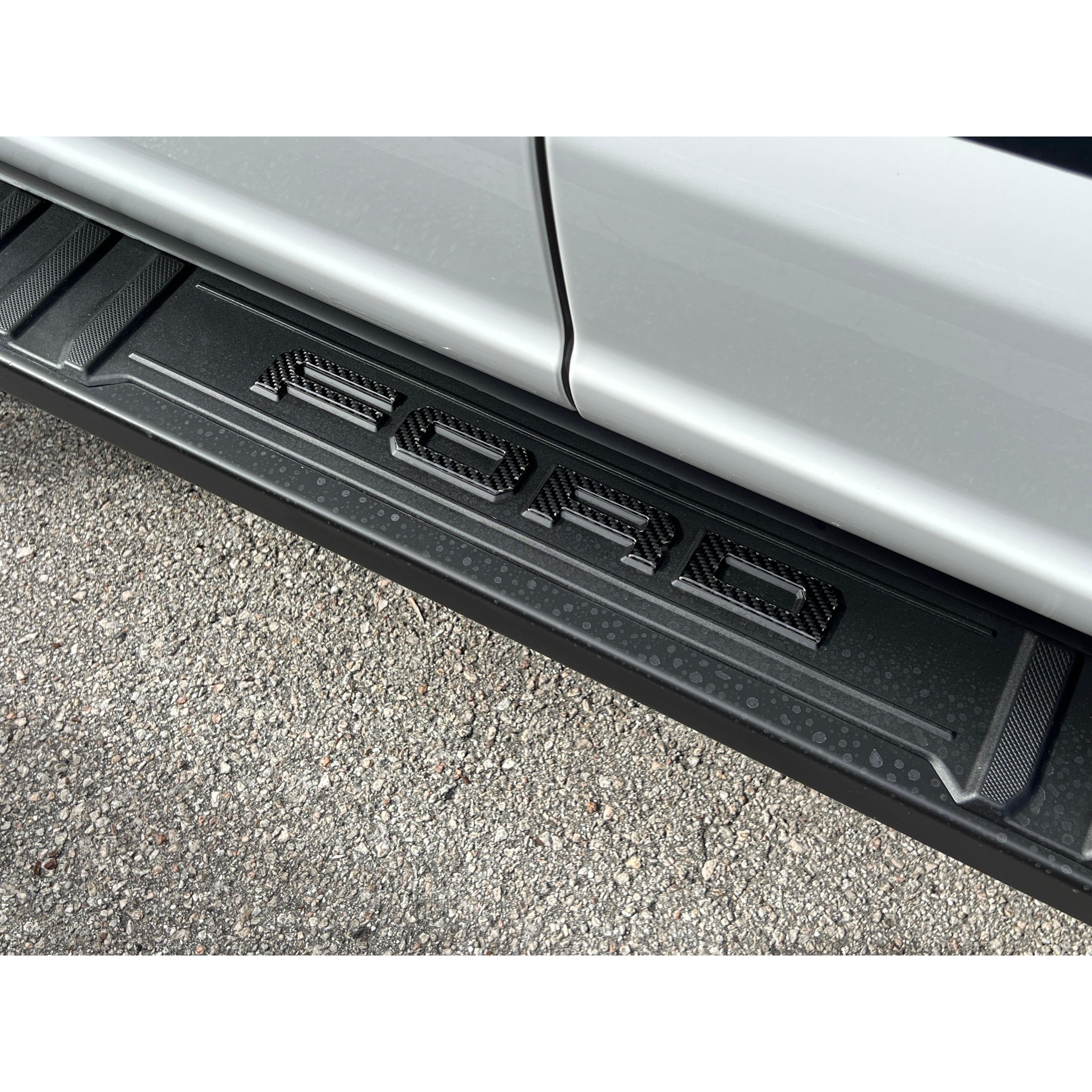 Running Board Letters Fits 2023-2026 Ford Super Duty & F-150 Crew Cab
