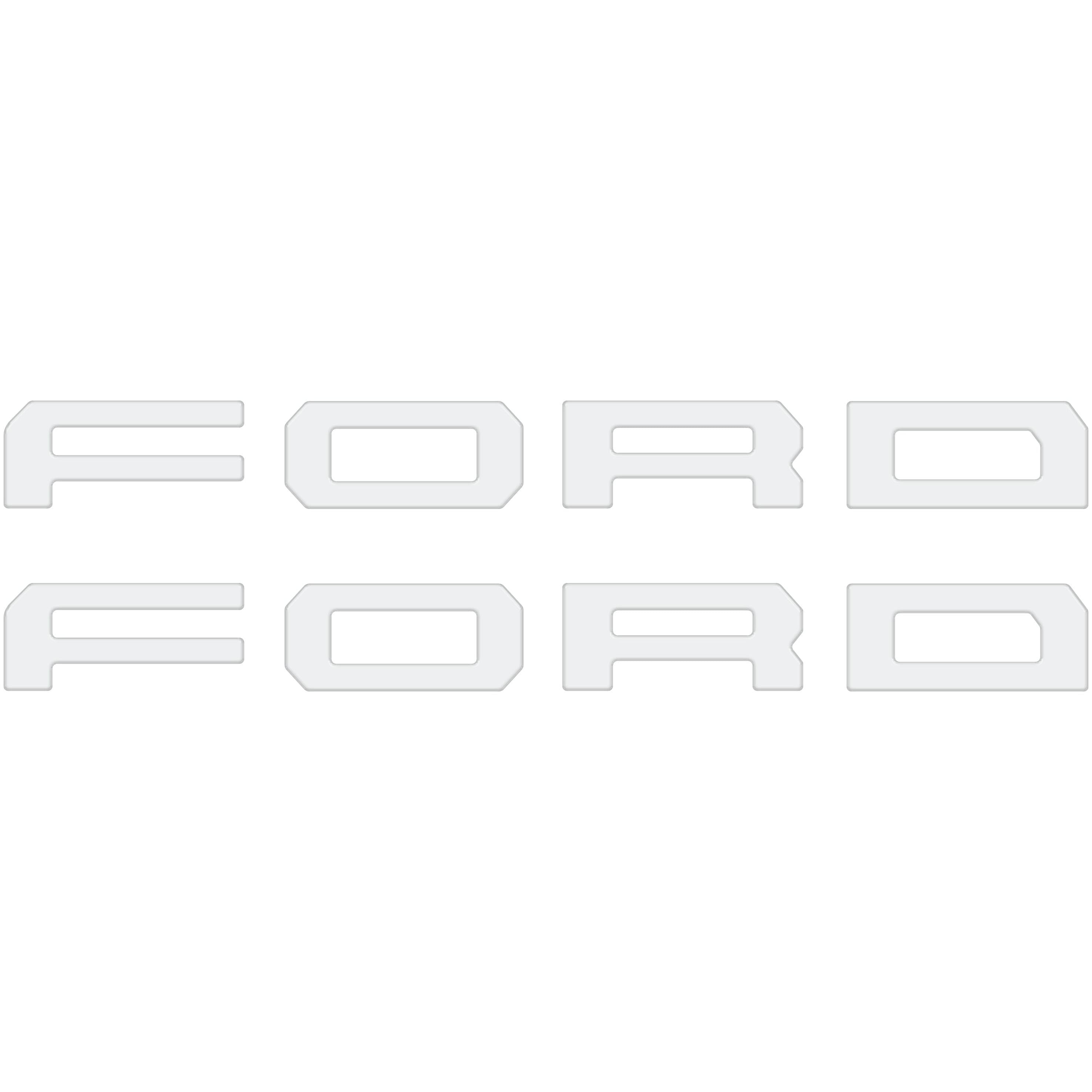 Running Board Letters Fits 2023-2026 Ford Super Duty & F-150 Crew Cab