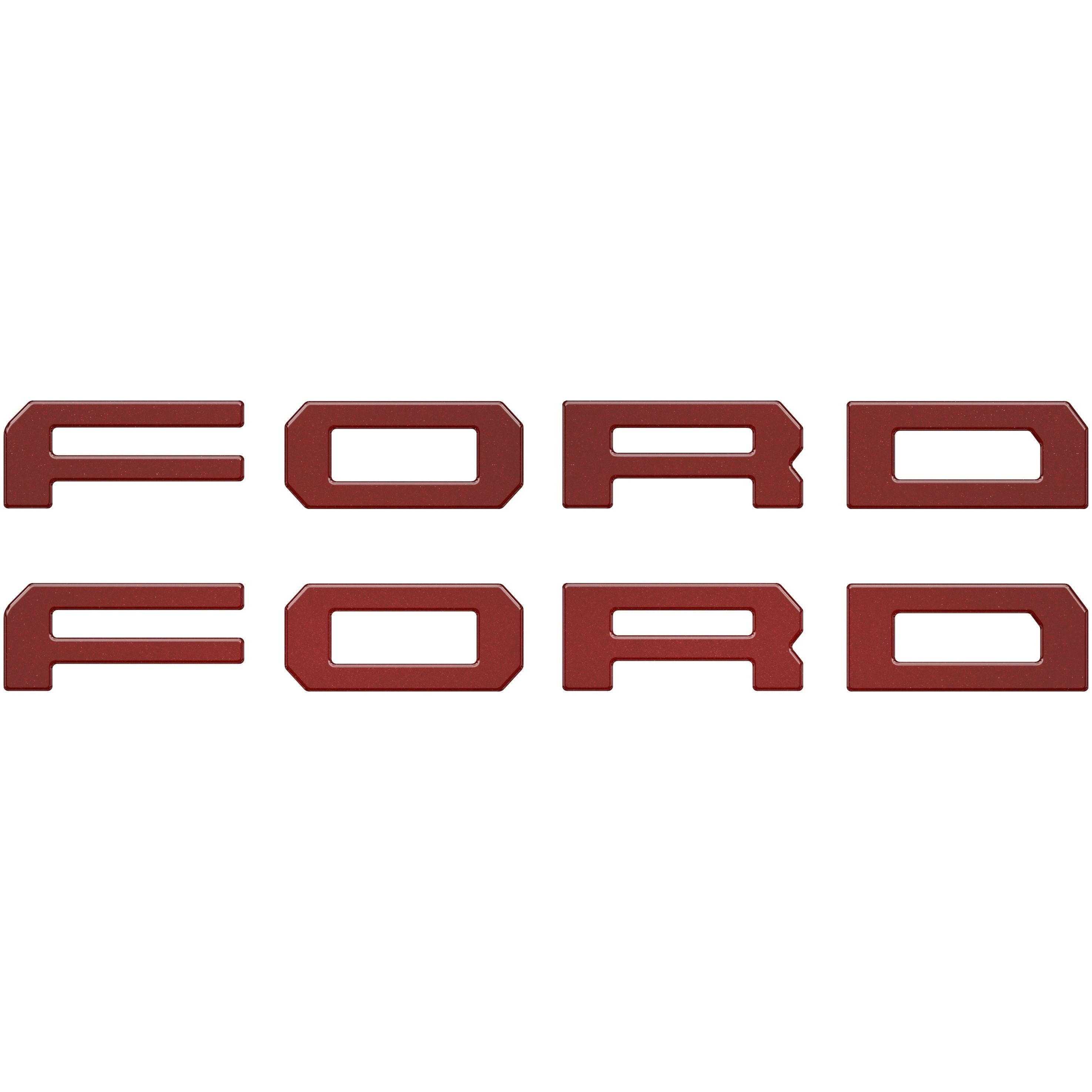 Running Board Letters Fits 2023-2026 Ford Super Duty & F-150 Crew Cab