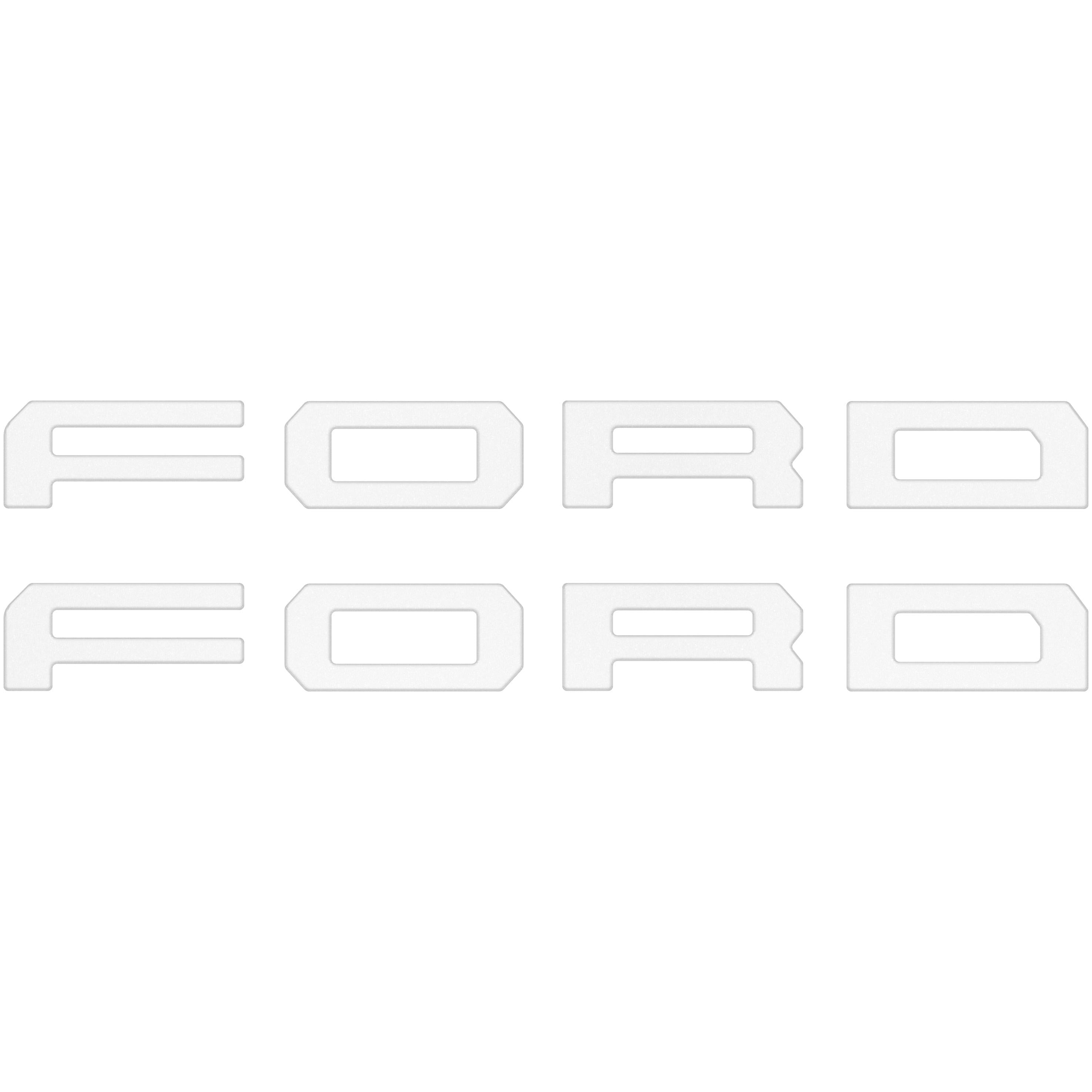 Running Board Letters Fits 2023-2026 Ford Super Duty & F-150 Crew Cab