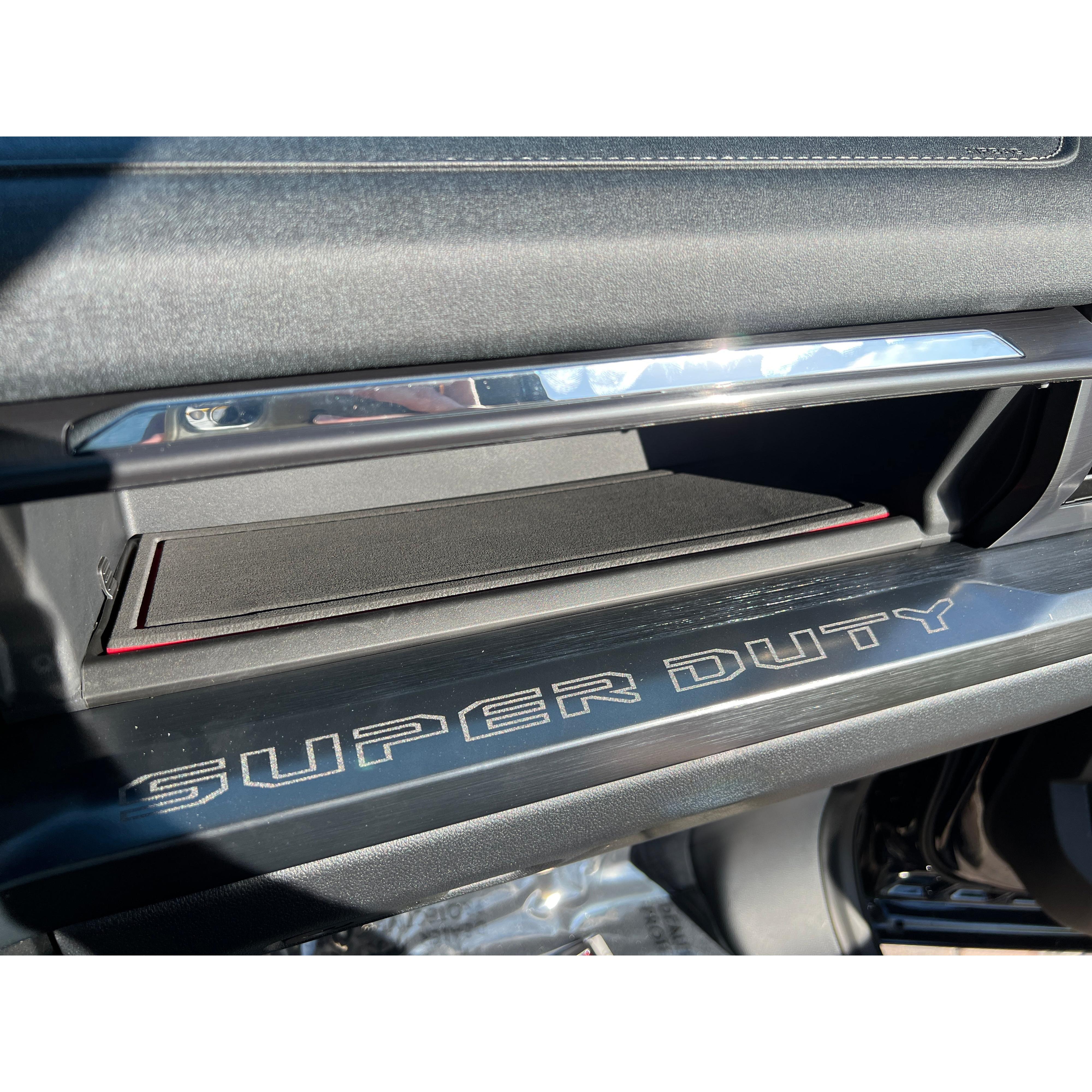 Glovebox Cubby Foam Inserts Fits 2023-2026 Ford Super Duty