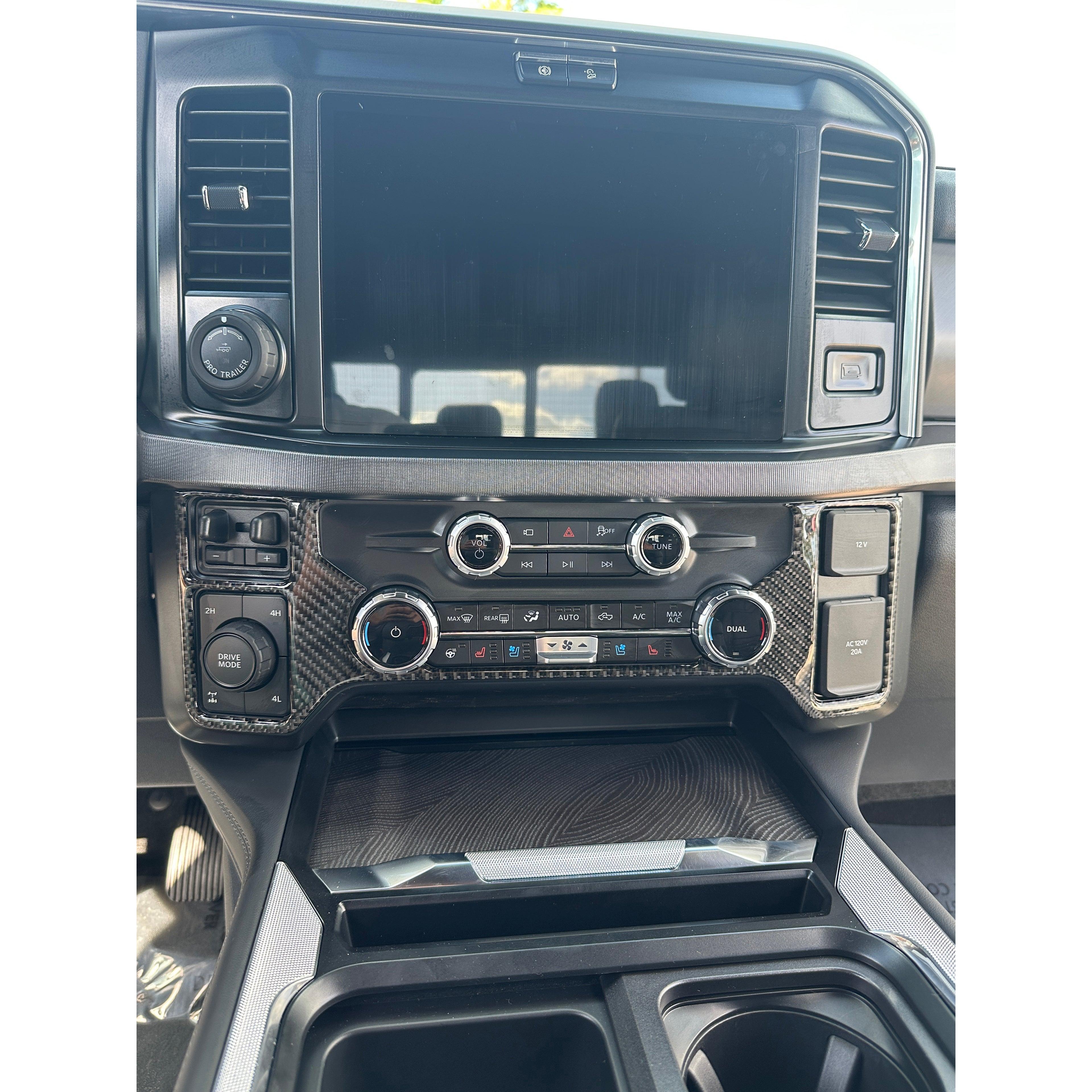 Climate Control Accent Trim Fits 2023-2026 Ford Super Duty