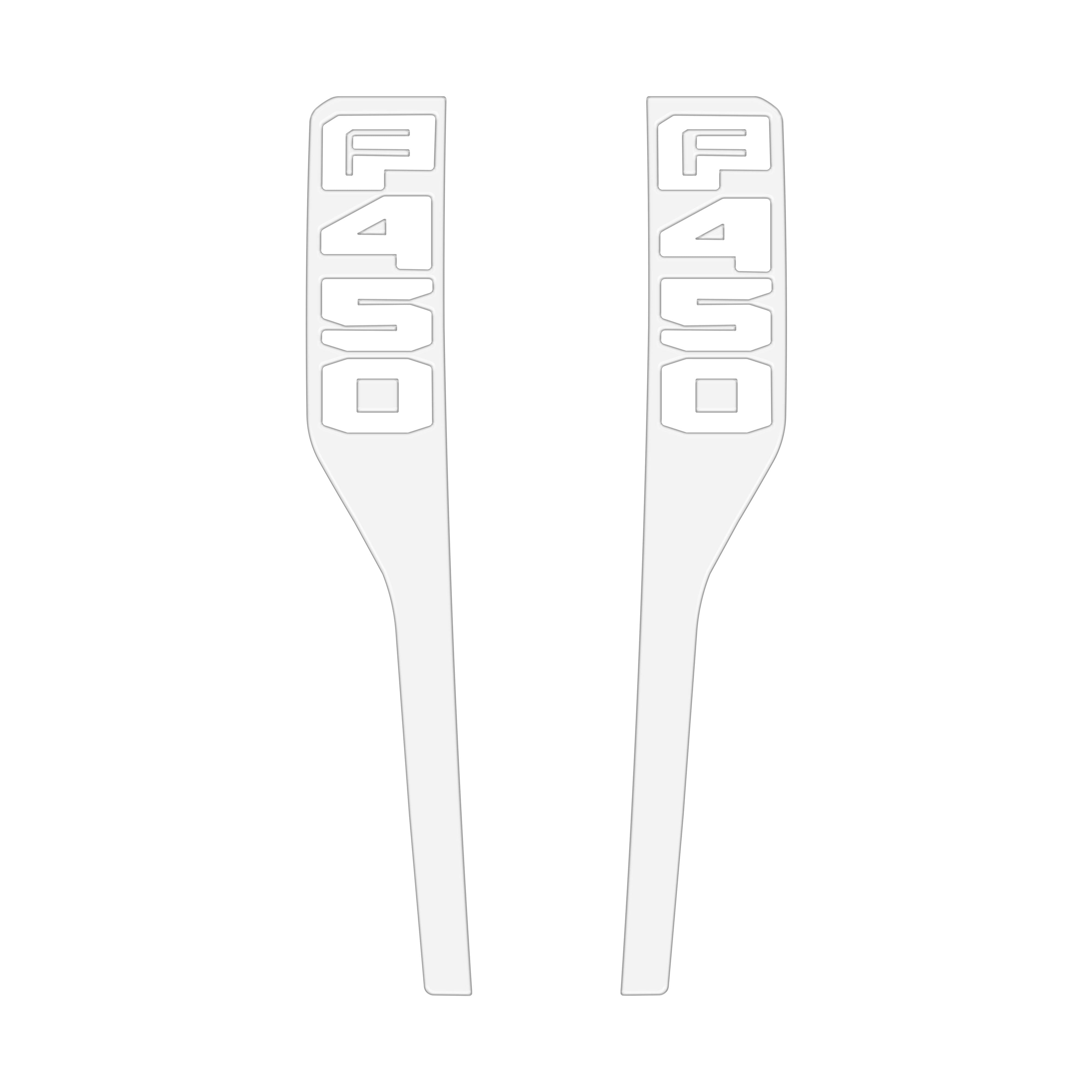 Front Fender Emblem Overlays Fits 2023-2026 Ford Super Duty