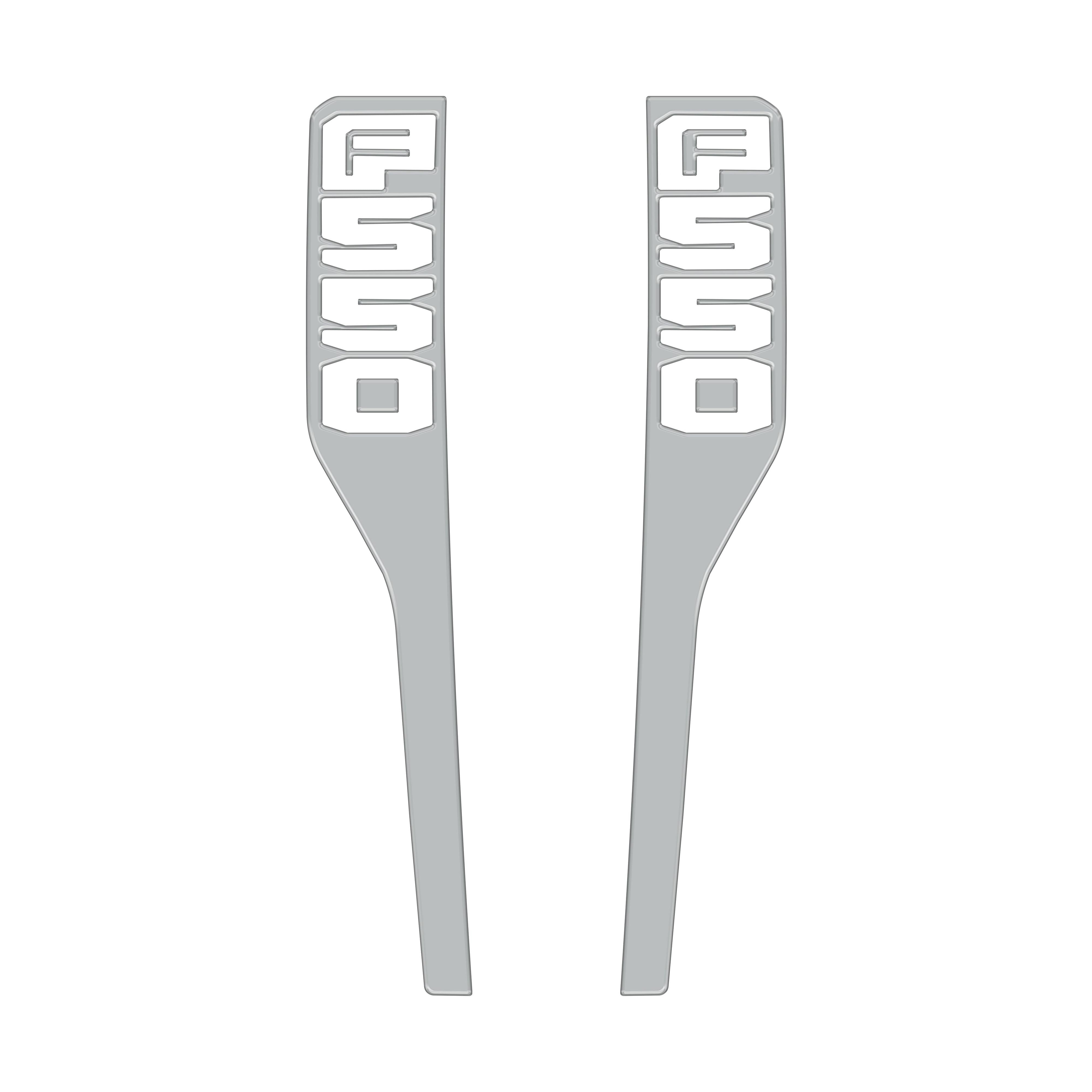 Front Fender Emblem Overlays Fits 2023-2026 Ford Super Duty