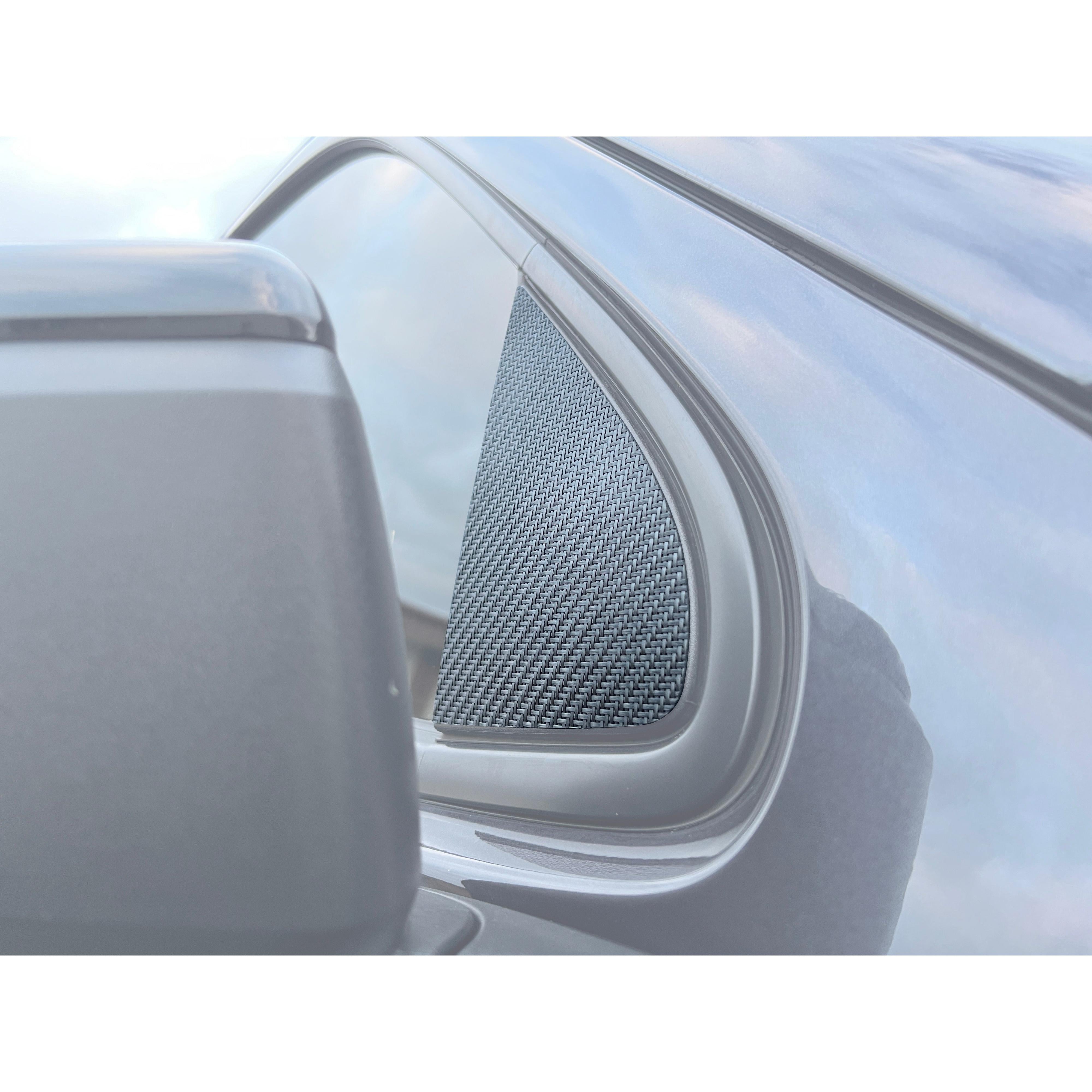 A Pillar Accent Overlays Fits 2019-2024 Chevrolet Silverado