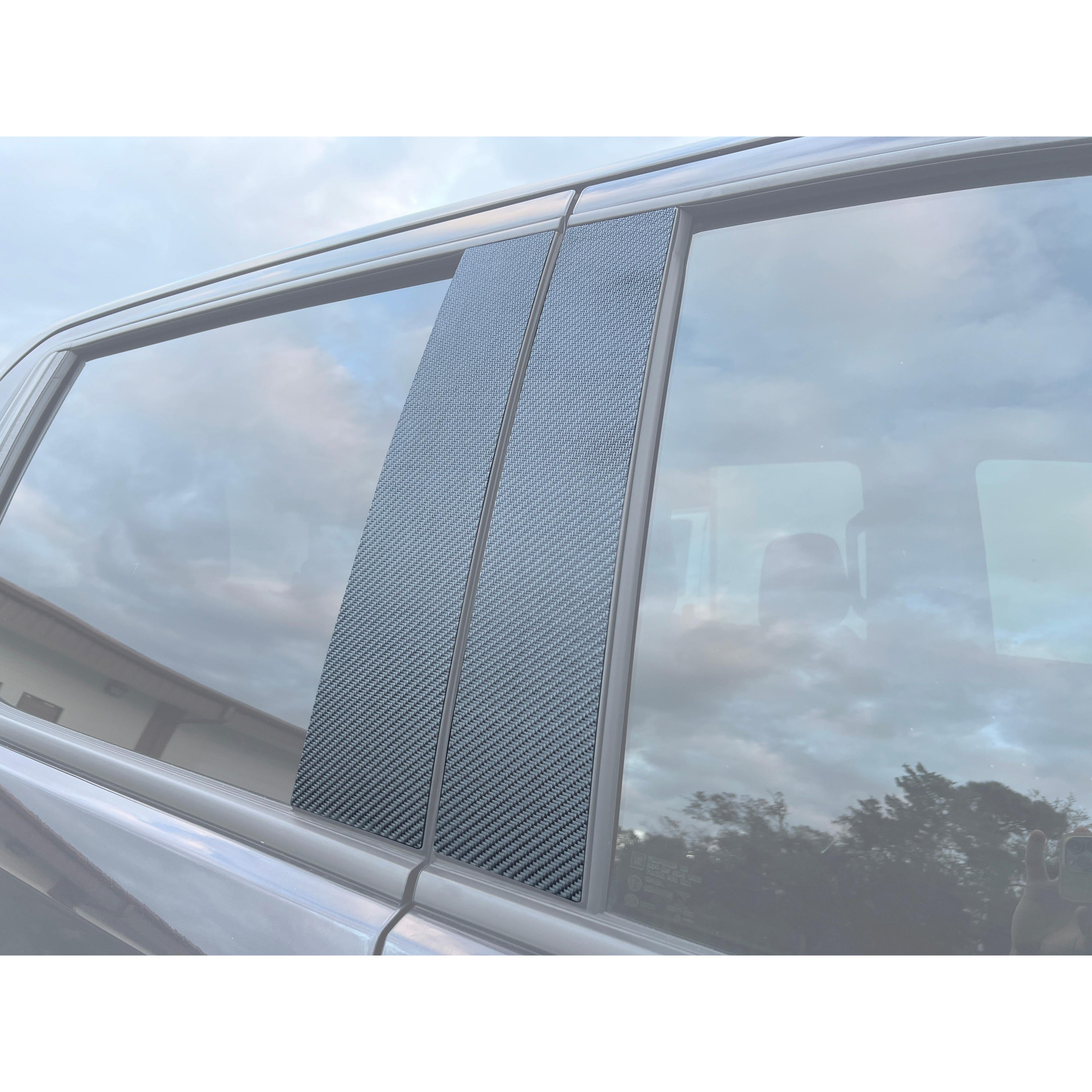 B-Pillar Accent Overlays Fits 2019-2024 Chevrolet Silverado