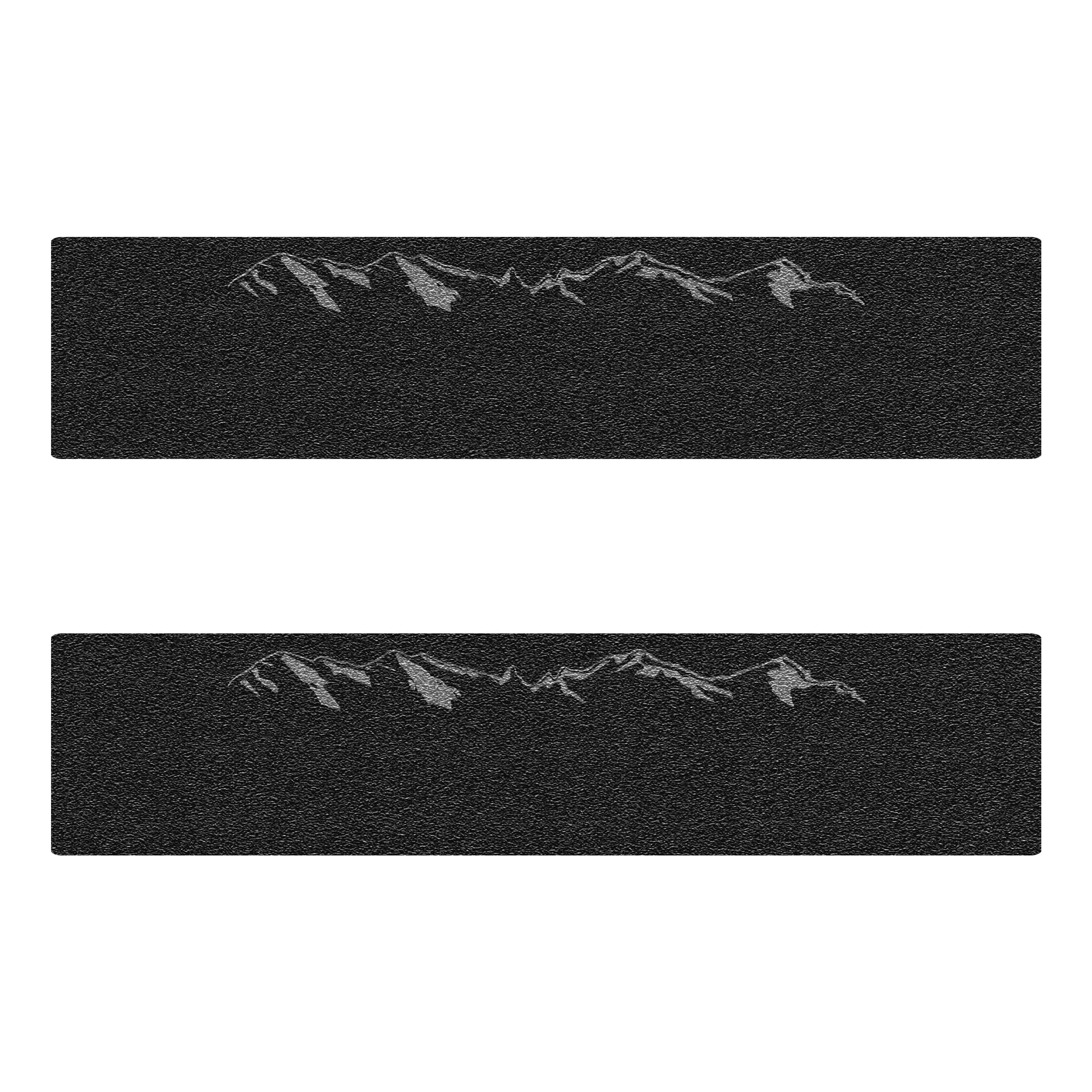 Door Sill Protection Overlays Fits 2014-2026 Chevrolet Silverado + Silverado HD