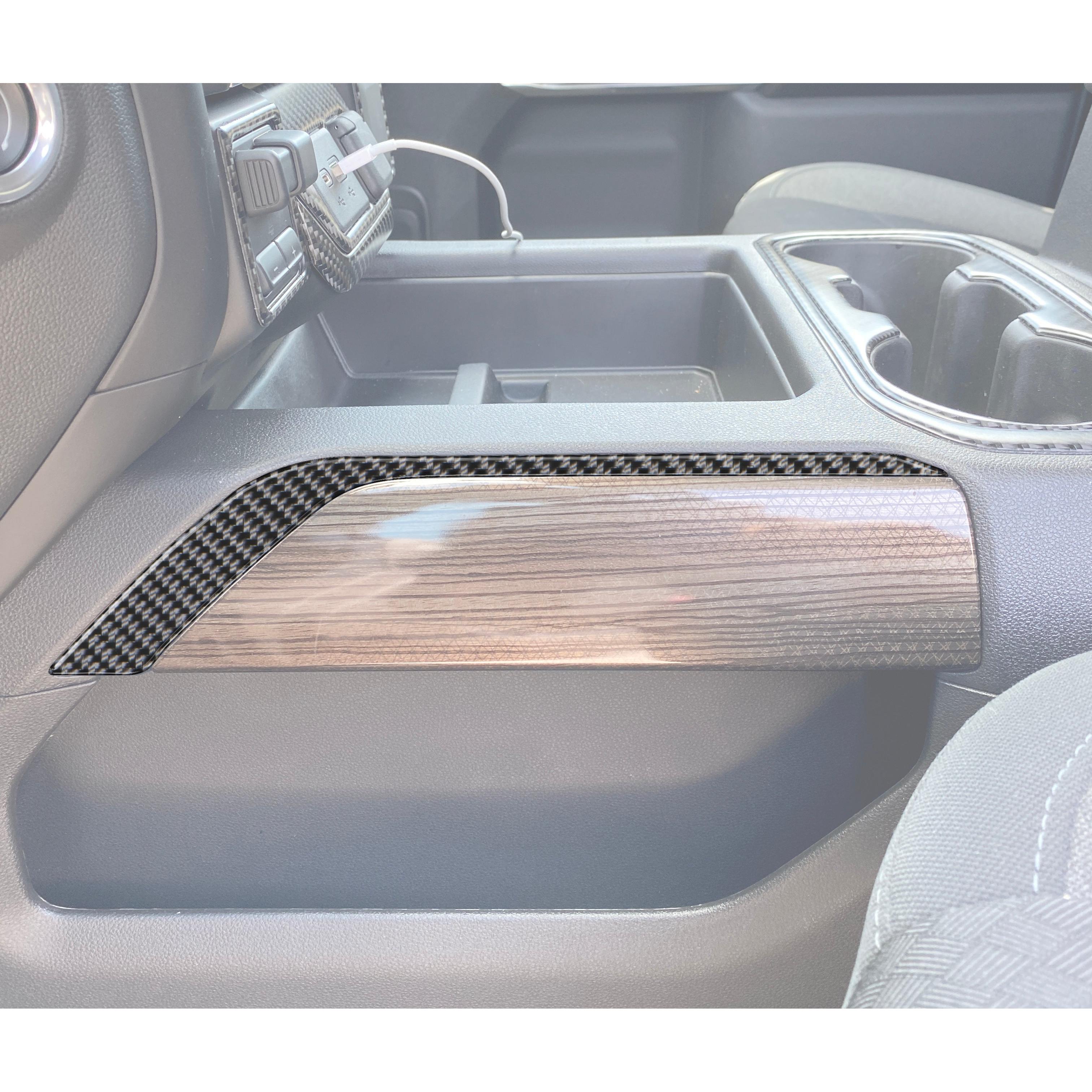 Center Console Accent Overlays Fits 2019-2021 Chevrolet Silverado