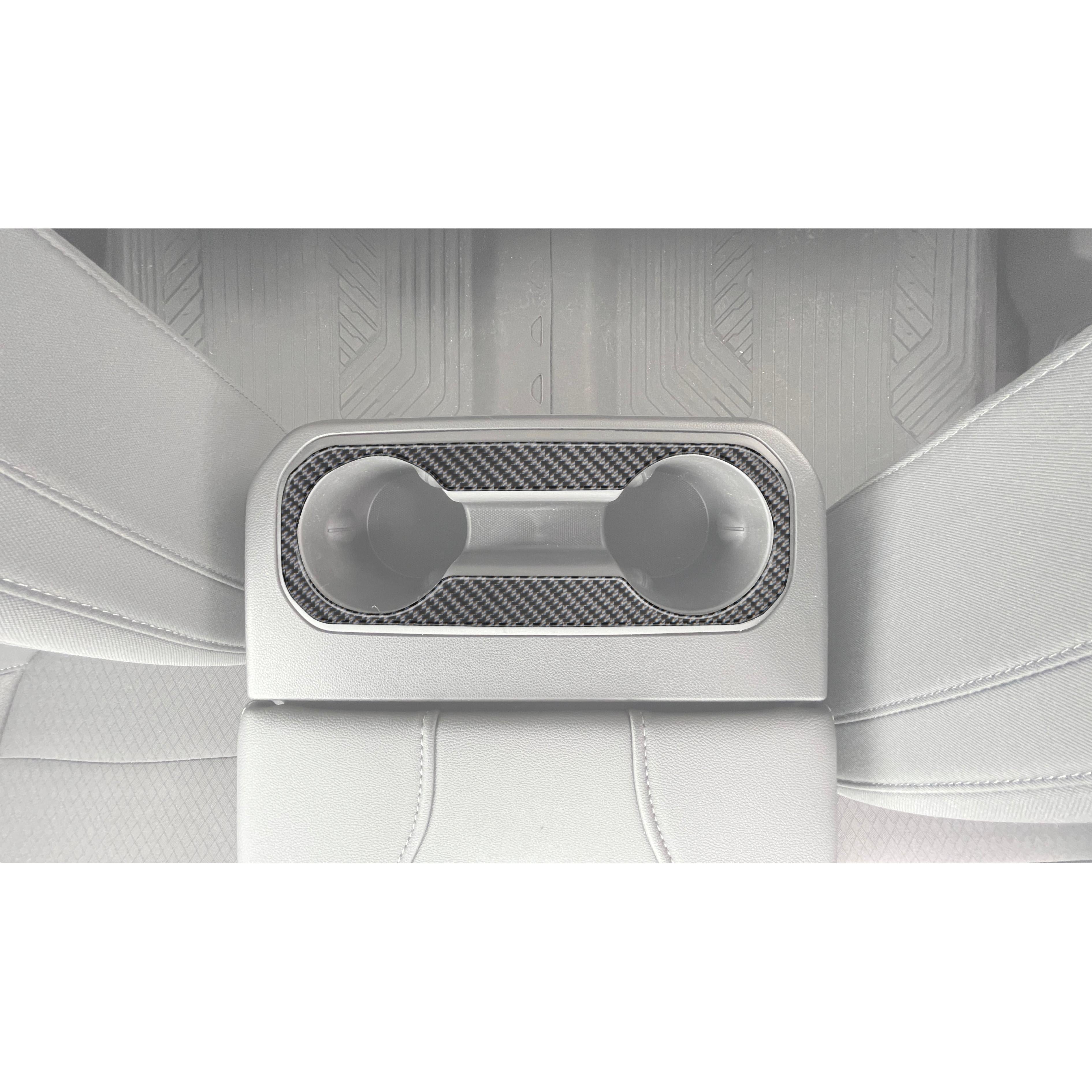 Rear Cupholder Accent Overlay Fits 2019-2021 Chevrolet Silverado
