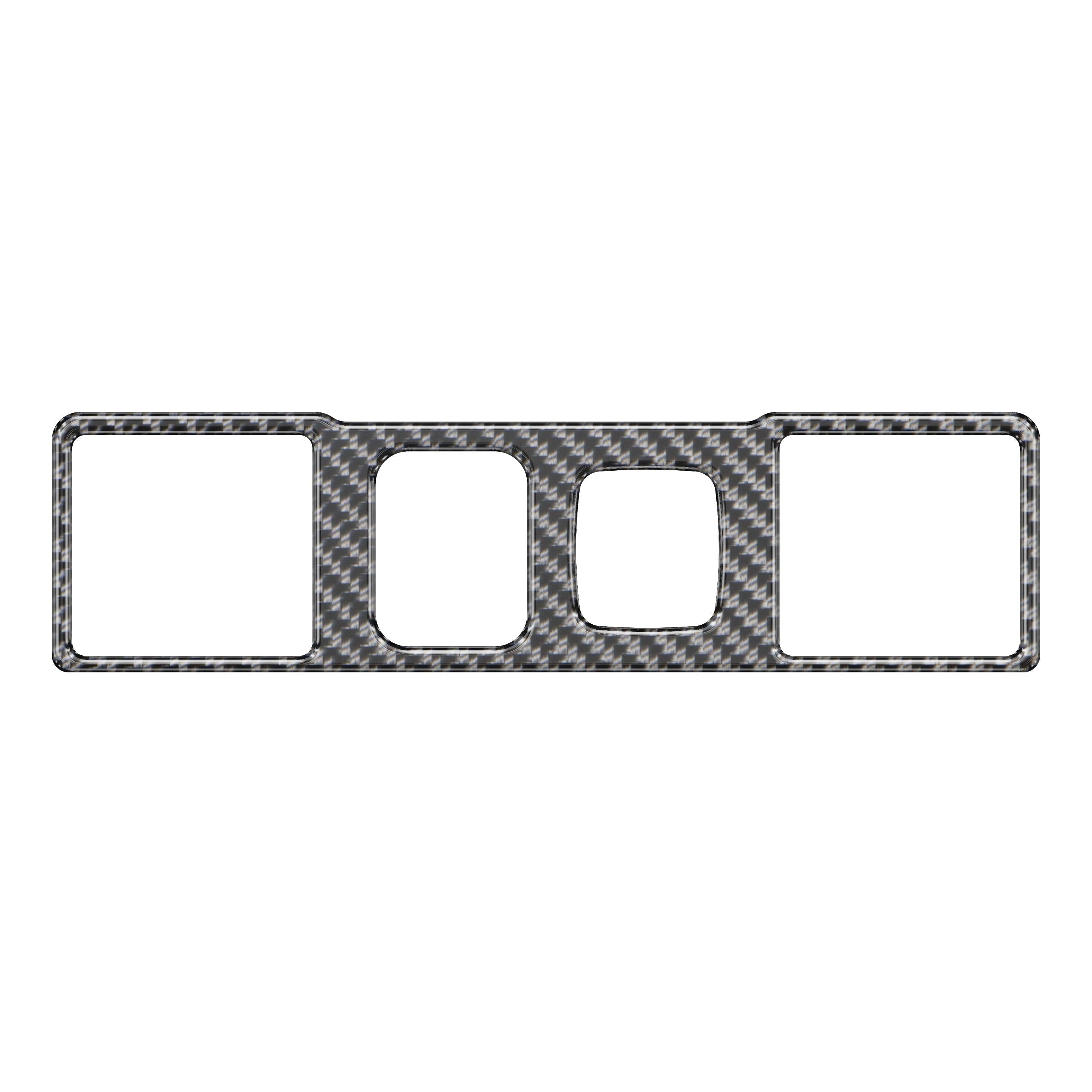 Rear USB Accent Overlay Fits 2019-2021 Chevrolet Silverado