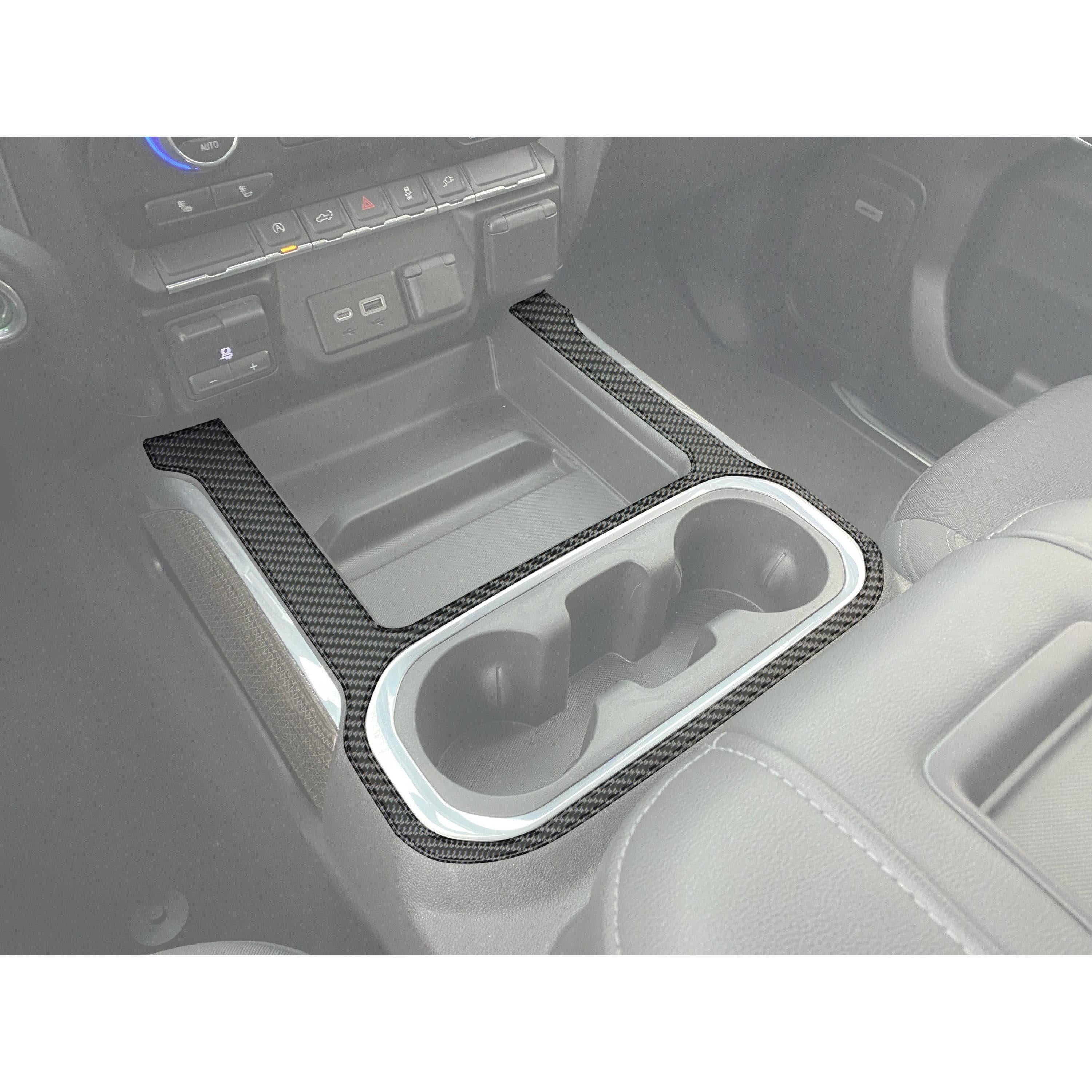 Center Console Accent Overlay Fits 2019-2021 Chevrolet Silverado