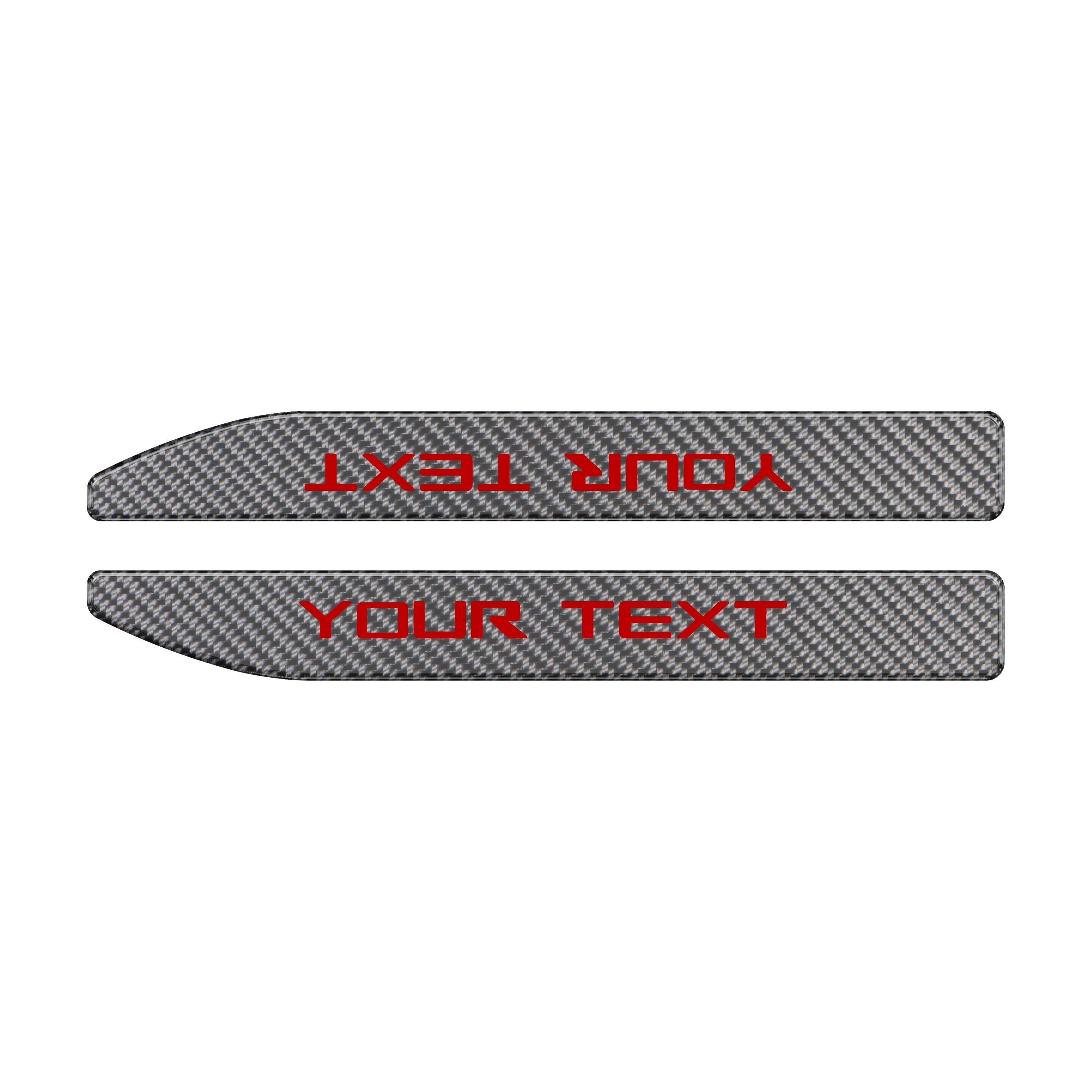Door Sill Plate Overlays Fits 2019-2026 Chevrolet Silverado
