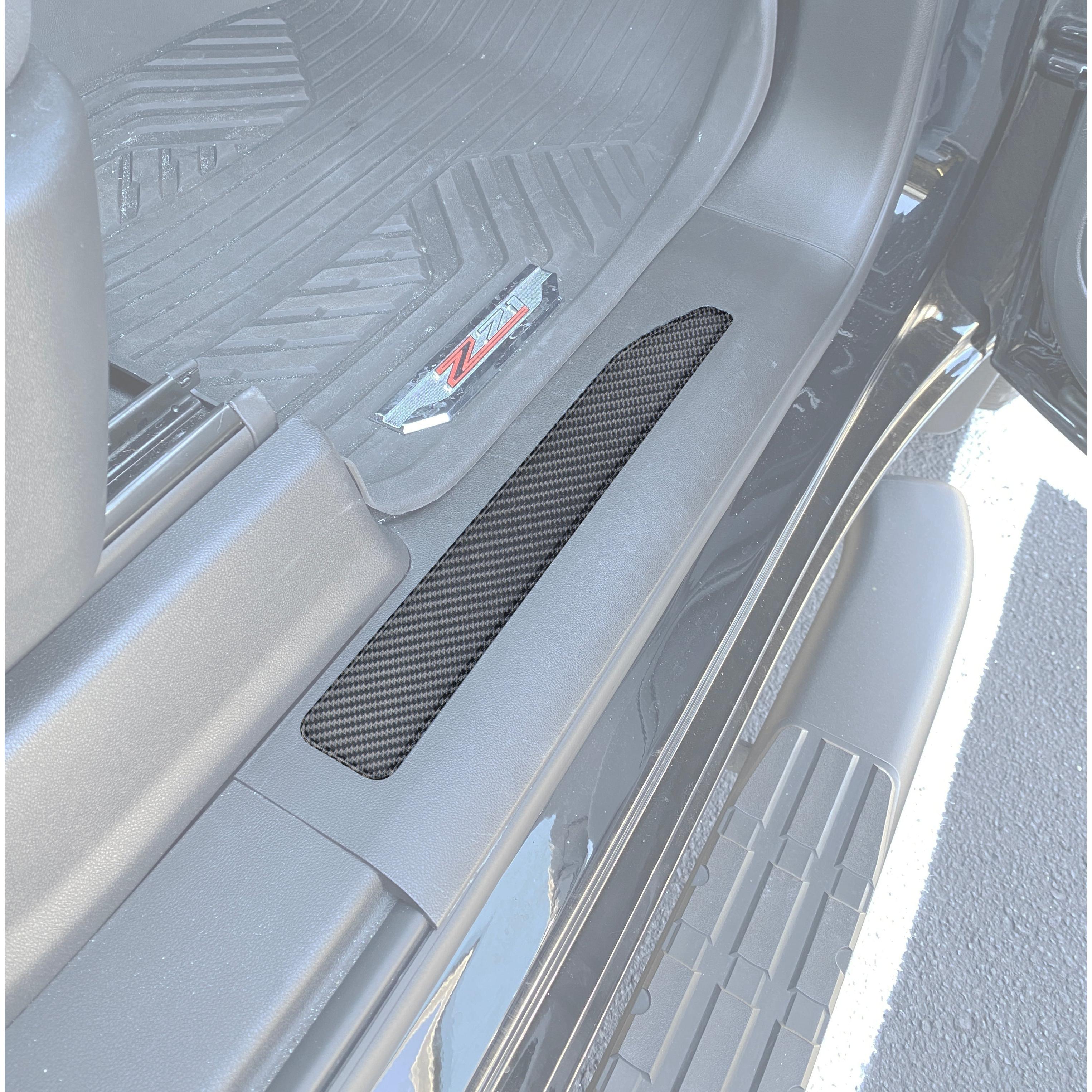 Door Sill Plate Overlays Fits 2019-2026 Chevrolet Silverado