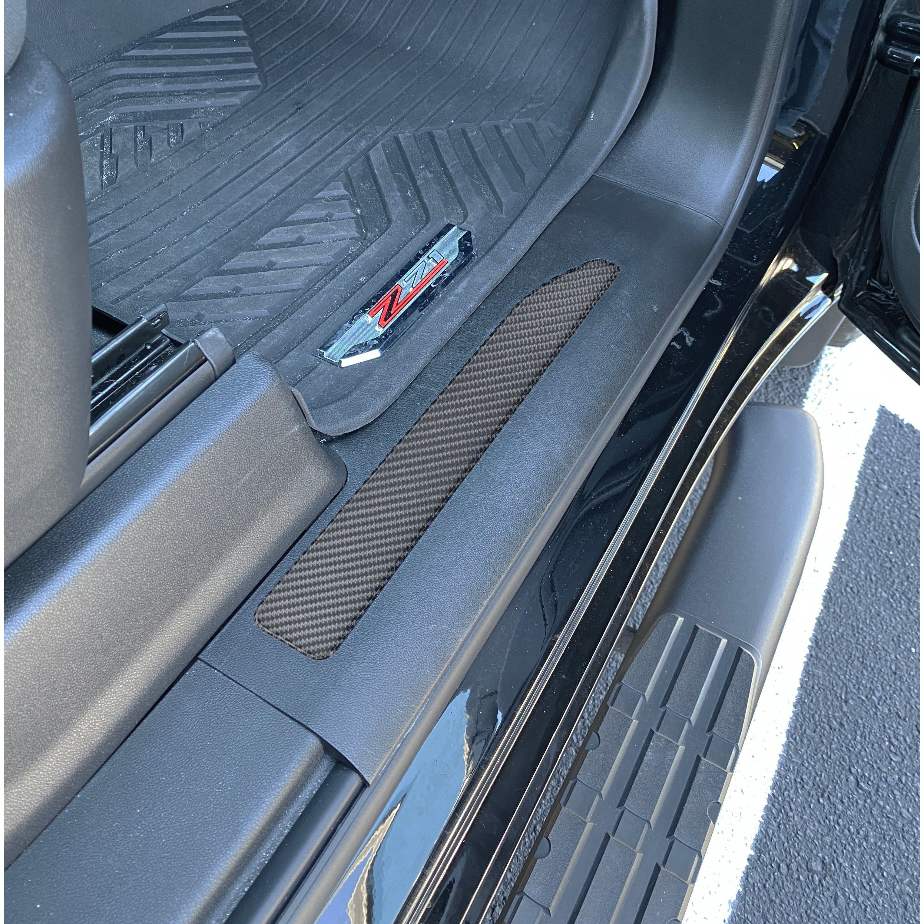 Door Sill Plate Overlays Fits 2019-2026 Chevrolet Silverado