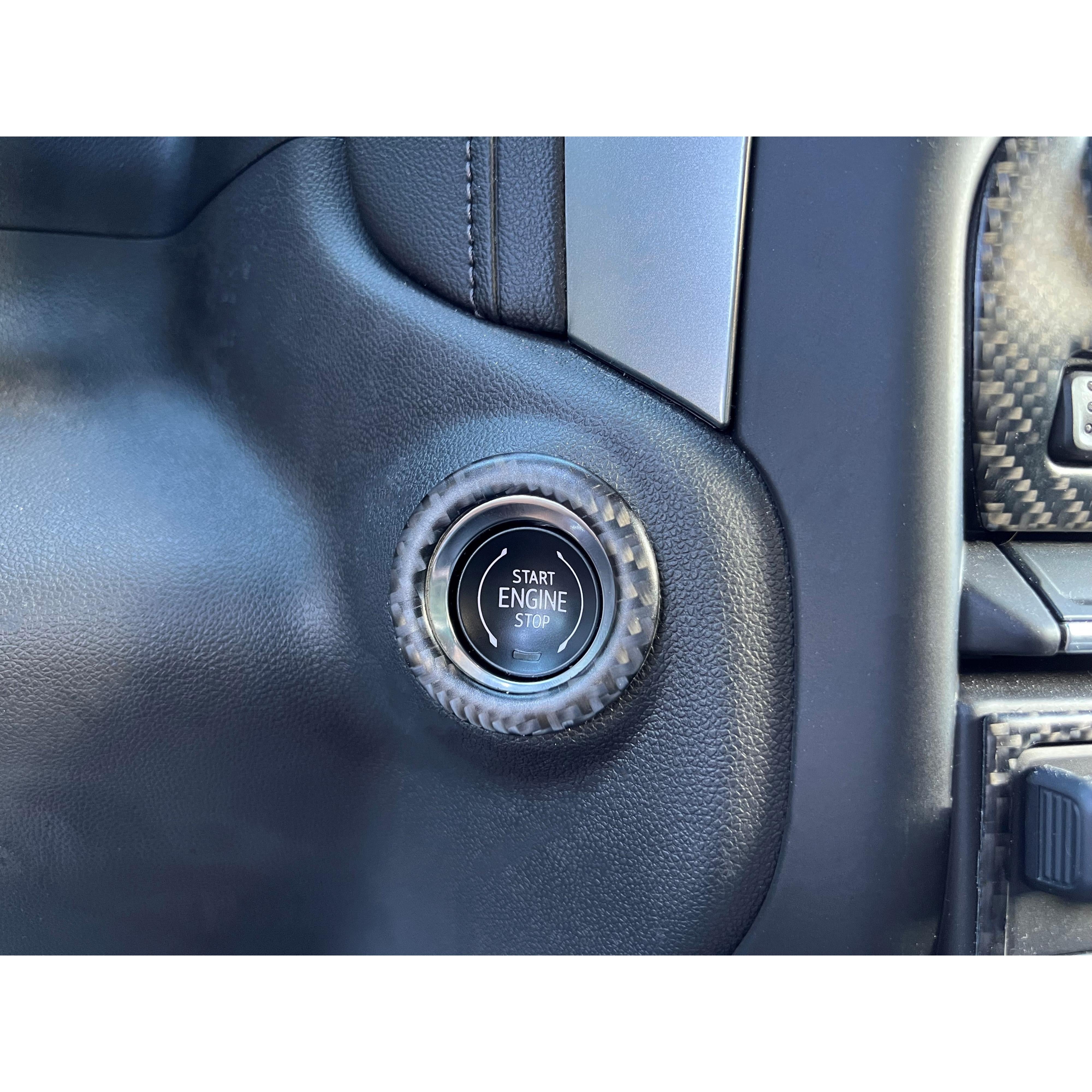Key Ignition Ring Accent Trim Fits 2019-2023 Chevrolet Silverado