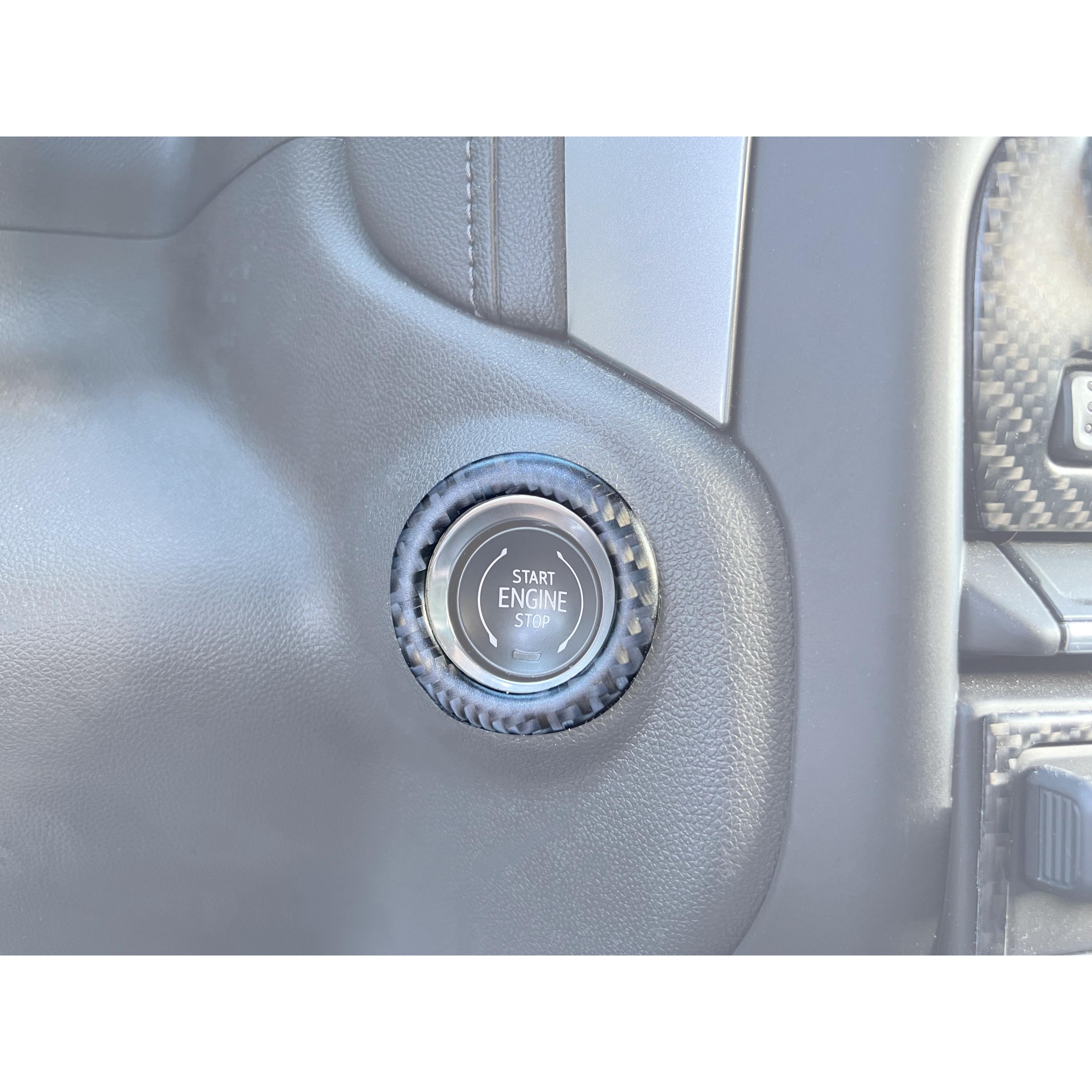 Key Ignition Ring Accent Trim Fits 2019-2023 Chevrolet Silverado