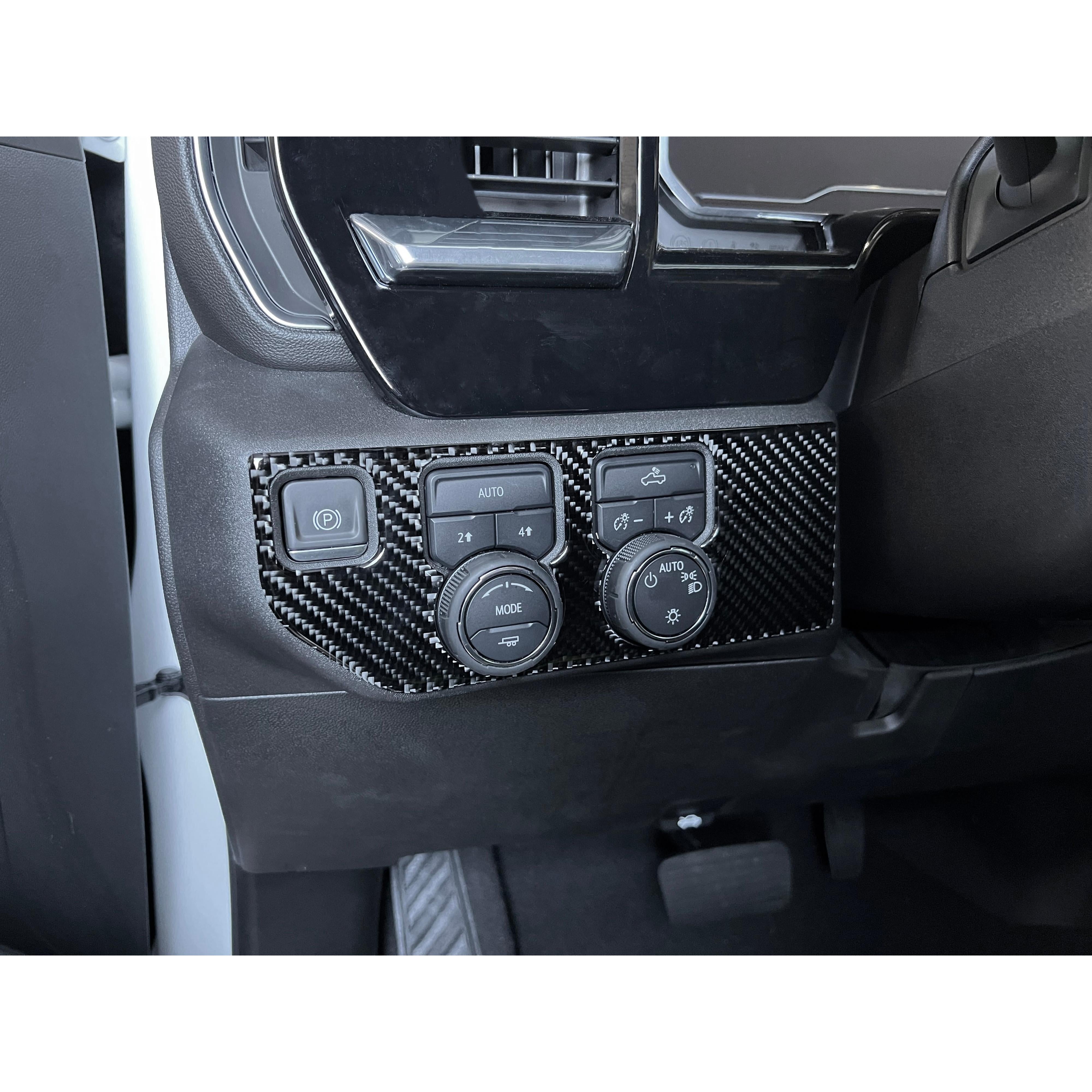 Driver Side Switch Panel Accent Trim Fits 2022-2026 Chevrolet Silverado