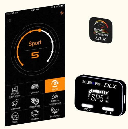 Soler Performance DLX Bluetooth Throttle Controller For Subaru WRX STI / BRZ / Outback, Toyota GT86 / GR86, and Other Models.