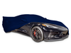 Corvette Ultraguard Stretch Satin Car Cover - Dark Blue - Indoor : C8 Stingray, Z51, Z06