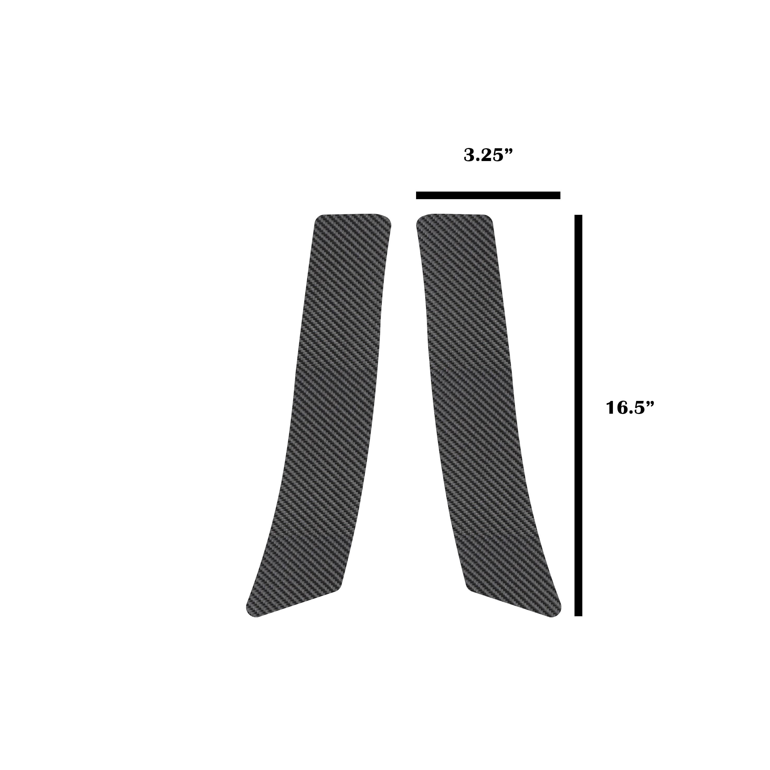 Rear Fender Protection Overlays Fits 2005-2015 Toyota Tacoma