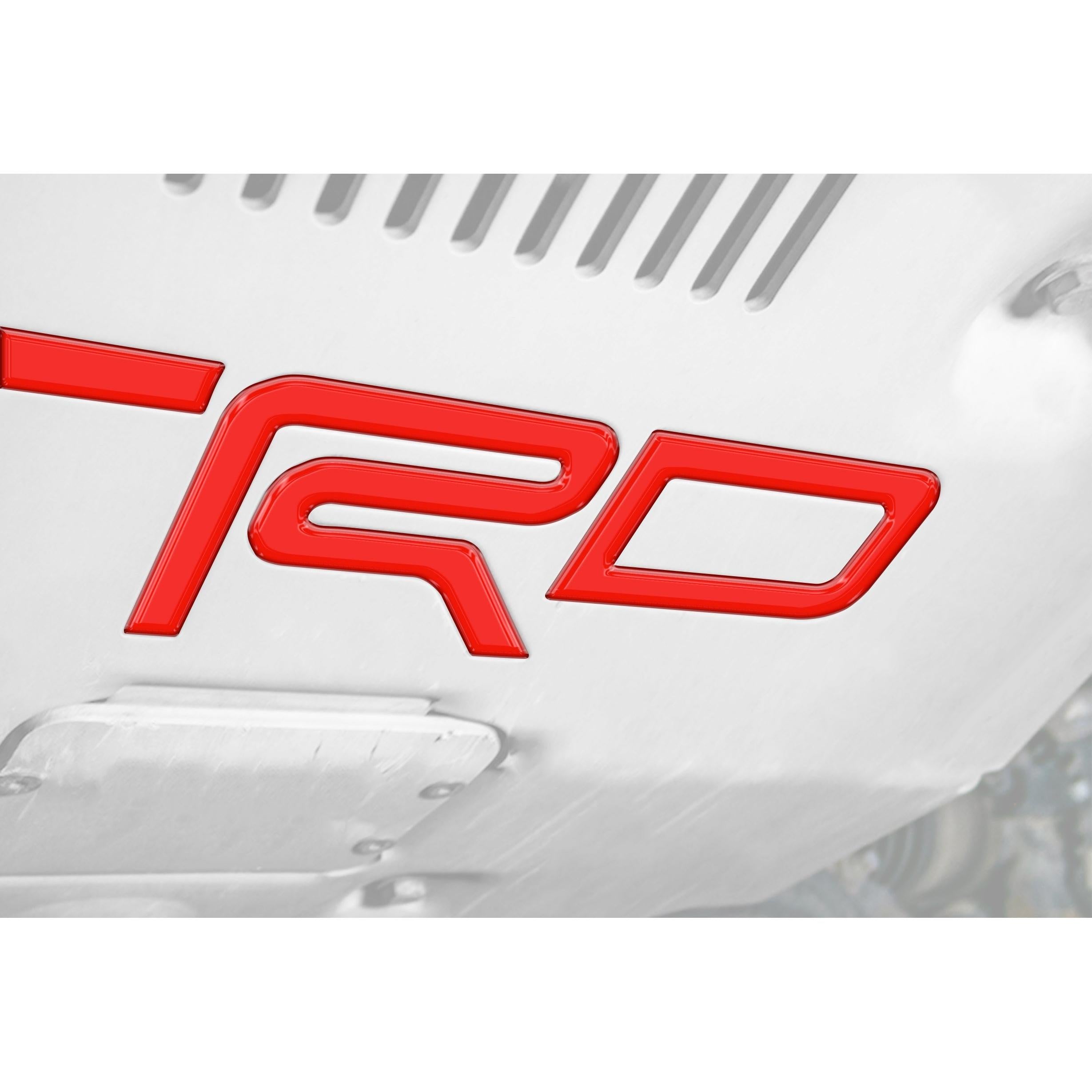 Skid Plate Letter Inserts Fits 2016-2024 Toyota Tacoma