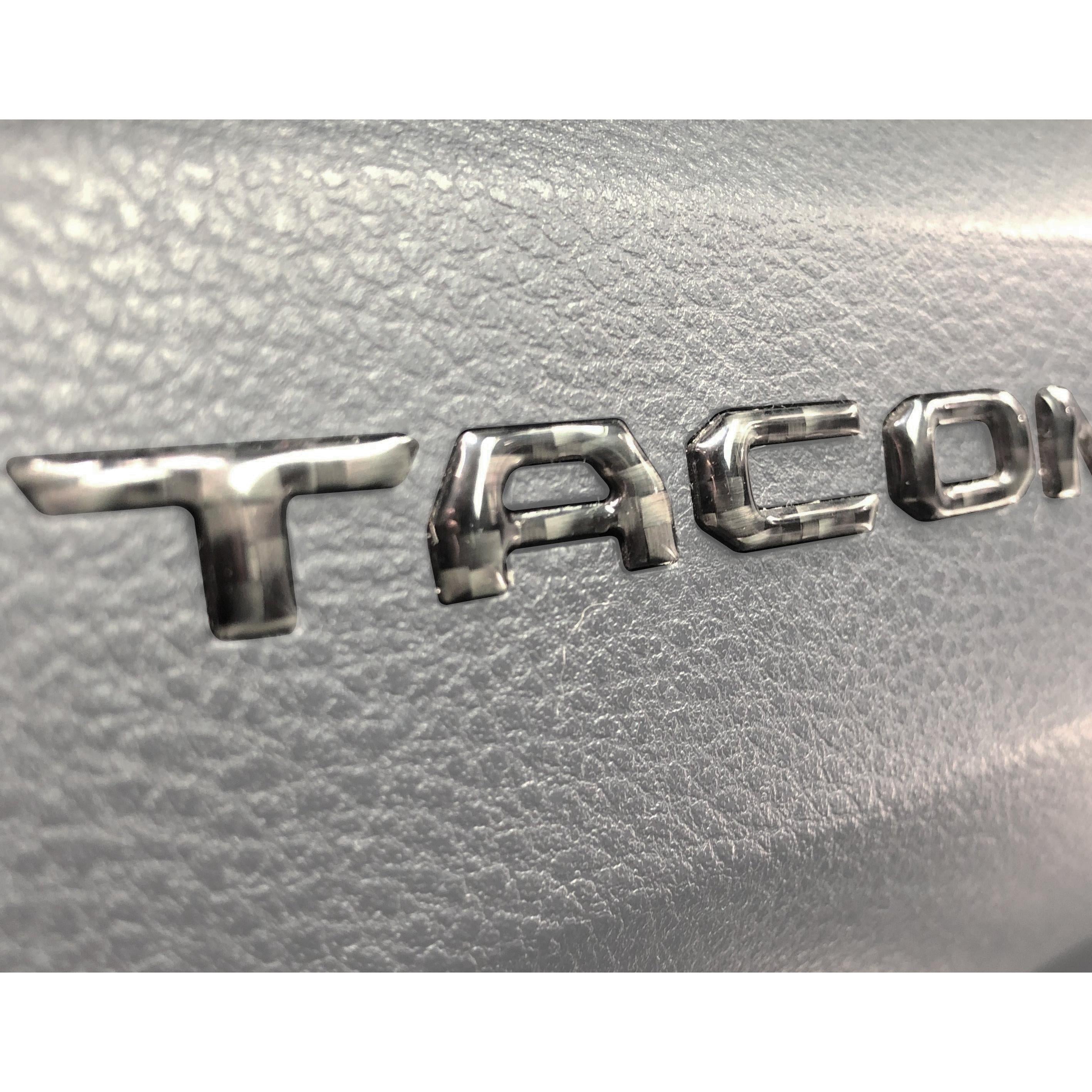 Glove Box Letter Inserts Fits 2016-2023 Toyota Tacoma