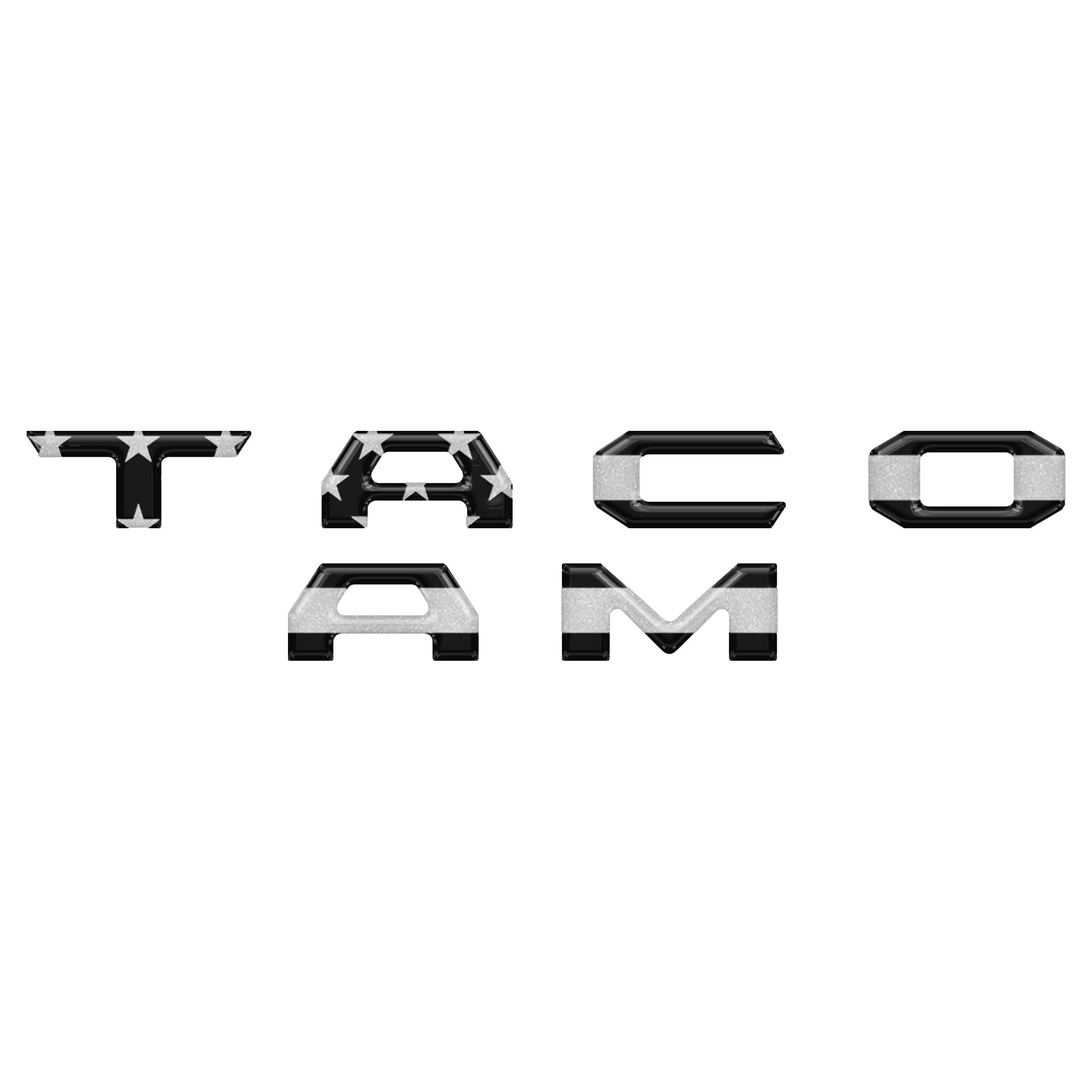 Glove Box Letter Inserts Fits 2016-2023 Toyota Tacoma
