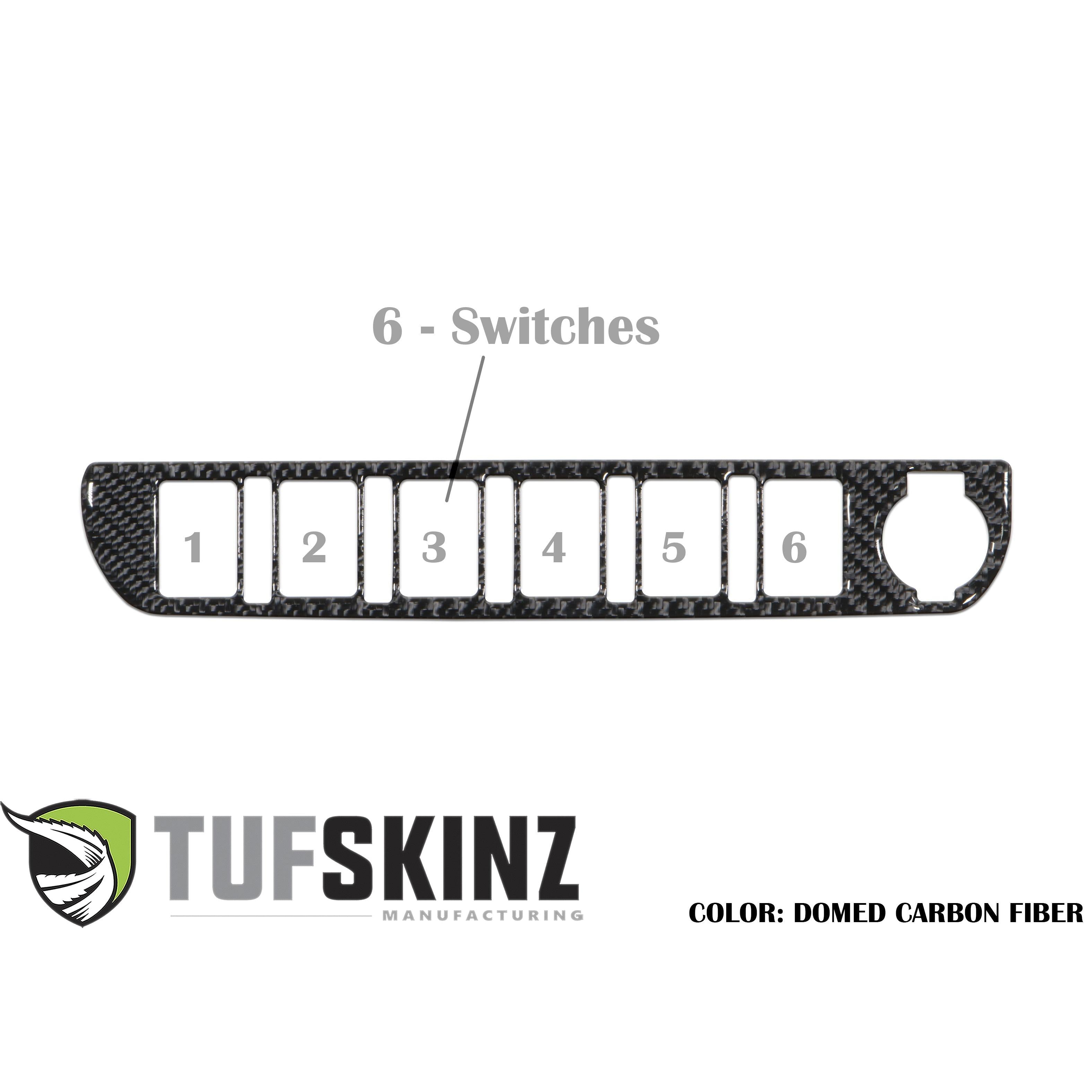 Center Dash Switch Panel Accent Overlay Fits 2016-2023 Toyota Tacoma