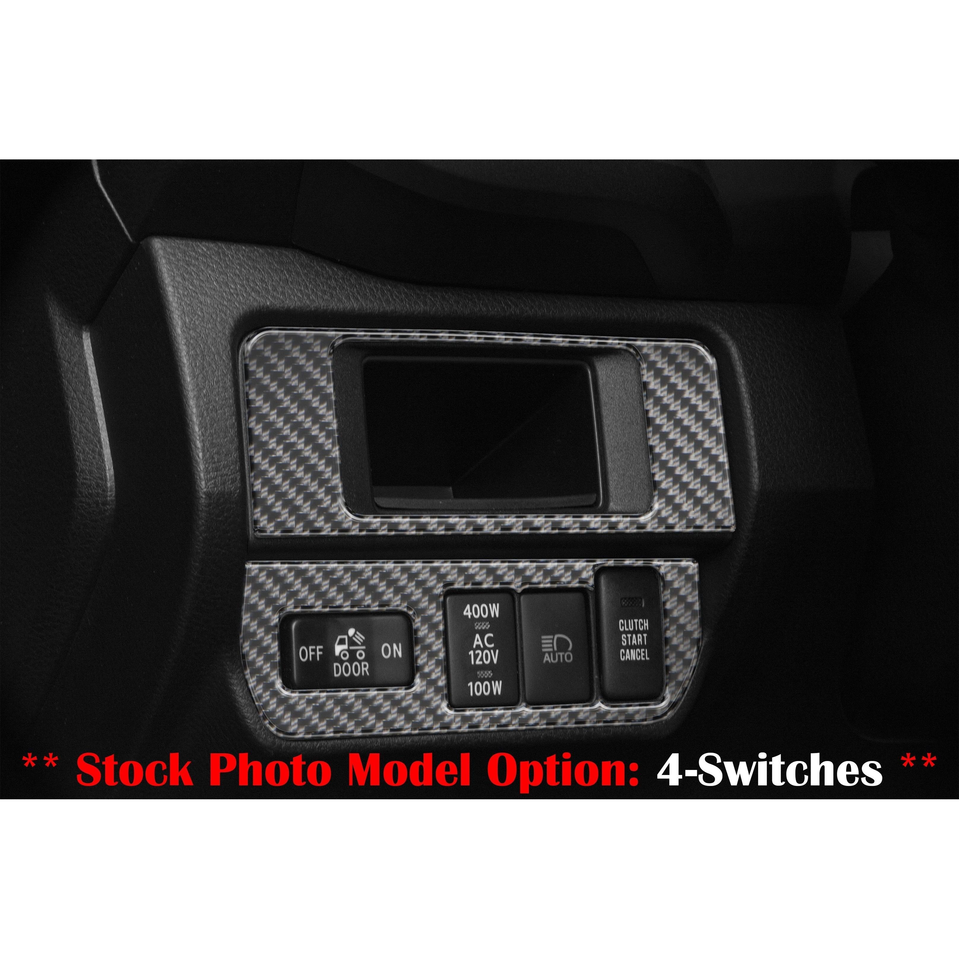 Dim Light Control Accent Overlays Fits 2016-2023 Toyota Tacoma