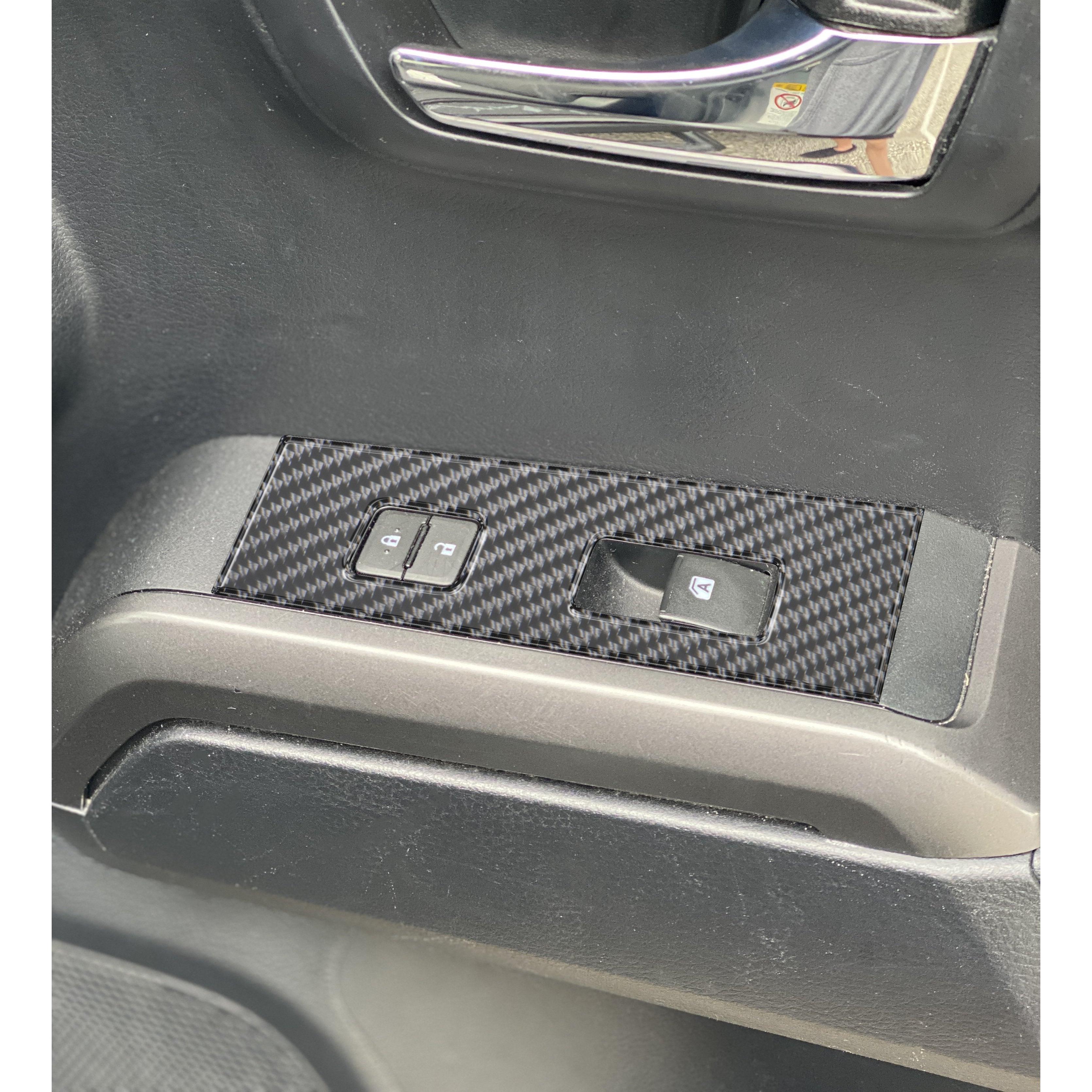 Door Switch Panel Accent Overlays Fits 2016-2023 Toyota Tacoma