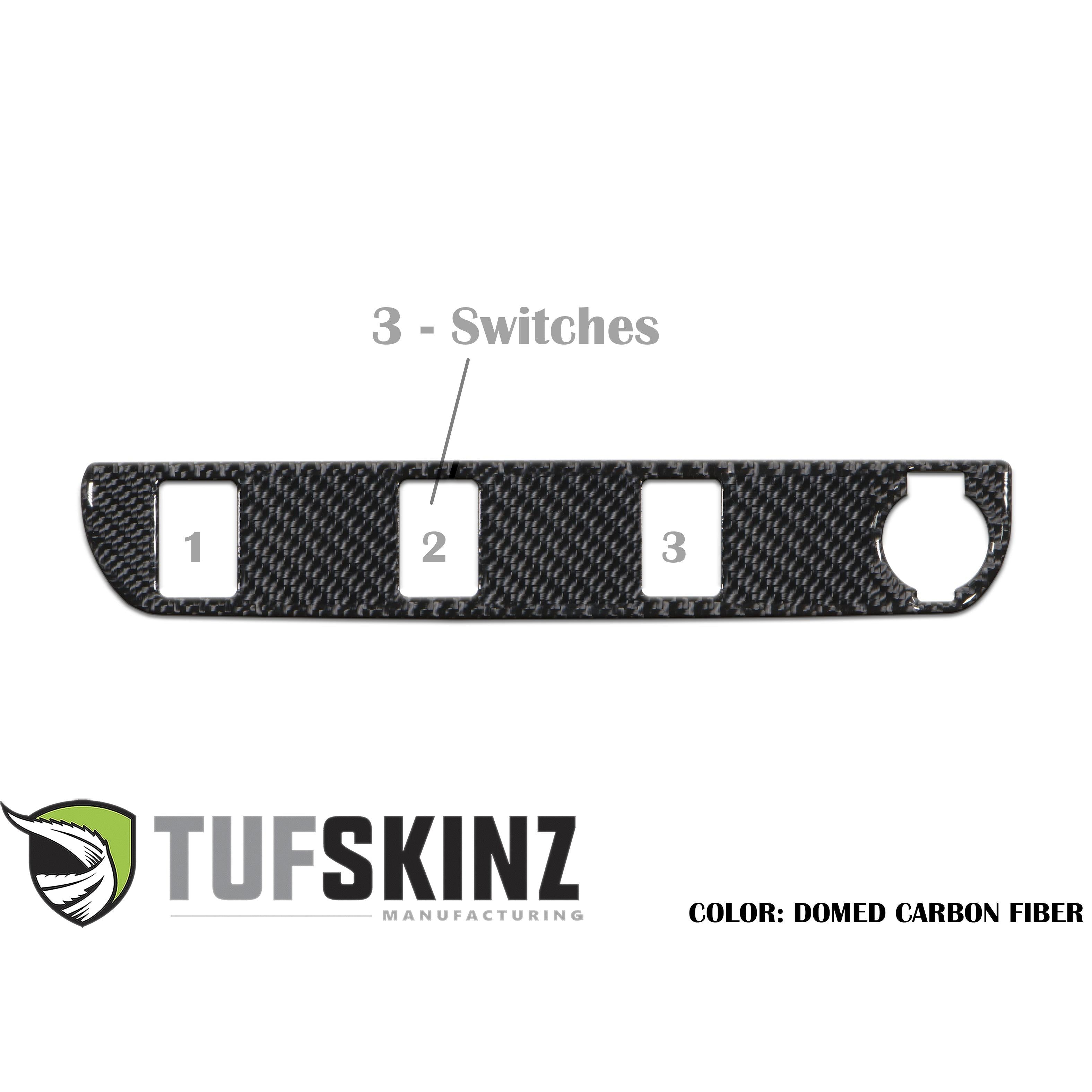 Center Dash Switch Panel Accent Overlay Fits 2016-2023 Toyota Tacoma